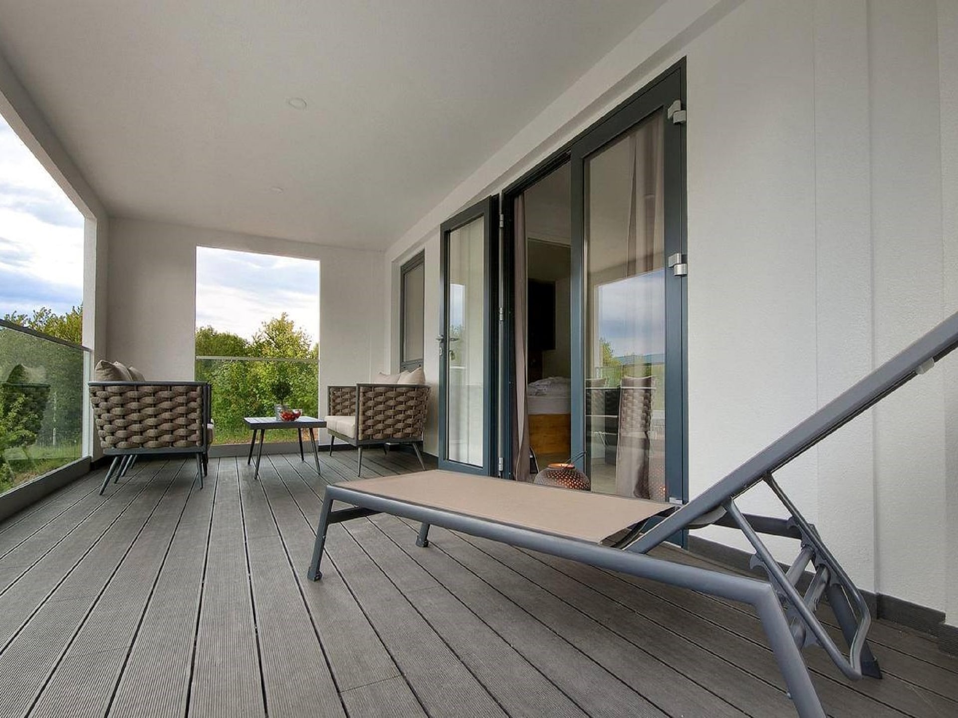 Mobile Home Fjaka: Luxe stacaravan op 70m van het strand in Drage - foto 2
