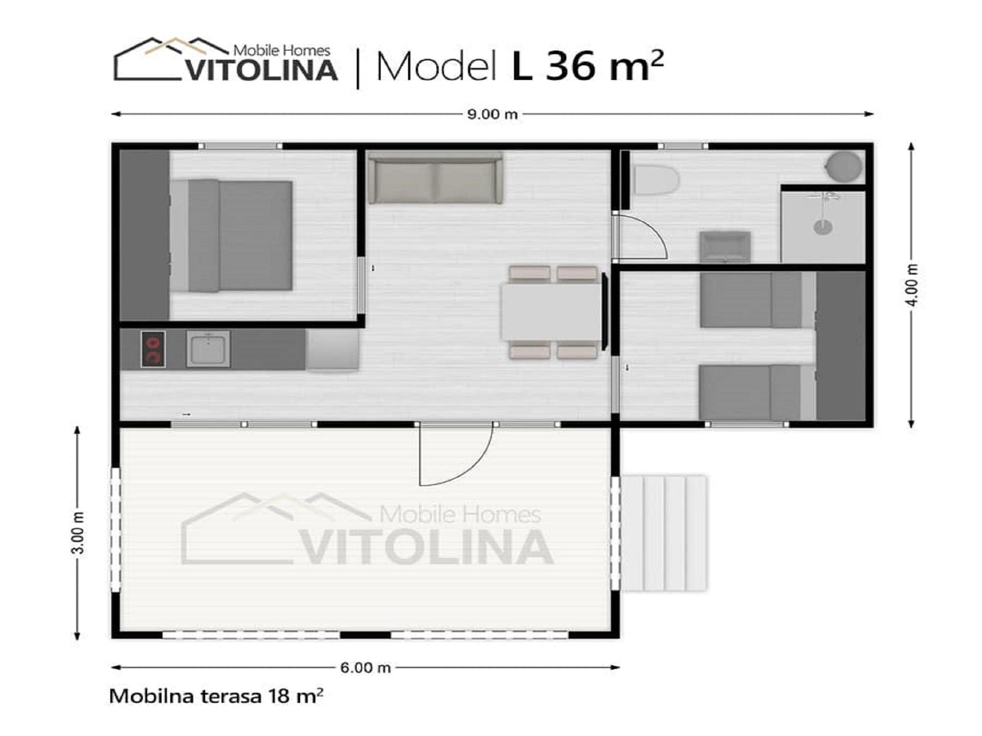 Mobile Home Fjaka: Luxe stacaravan op 70m van het strand in Drage - foto 40