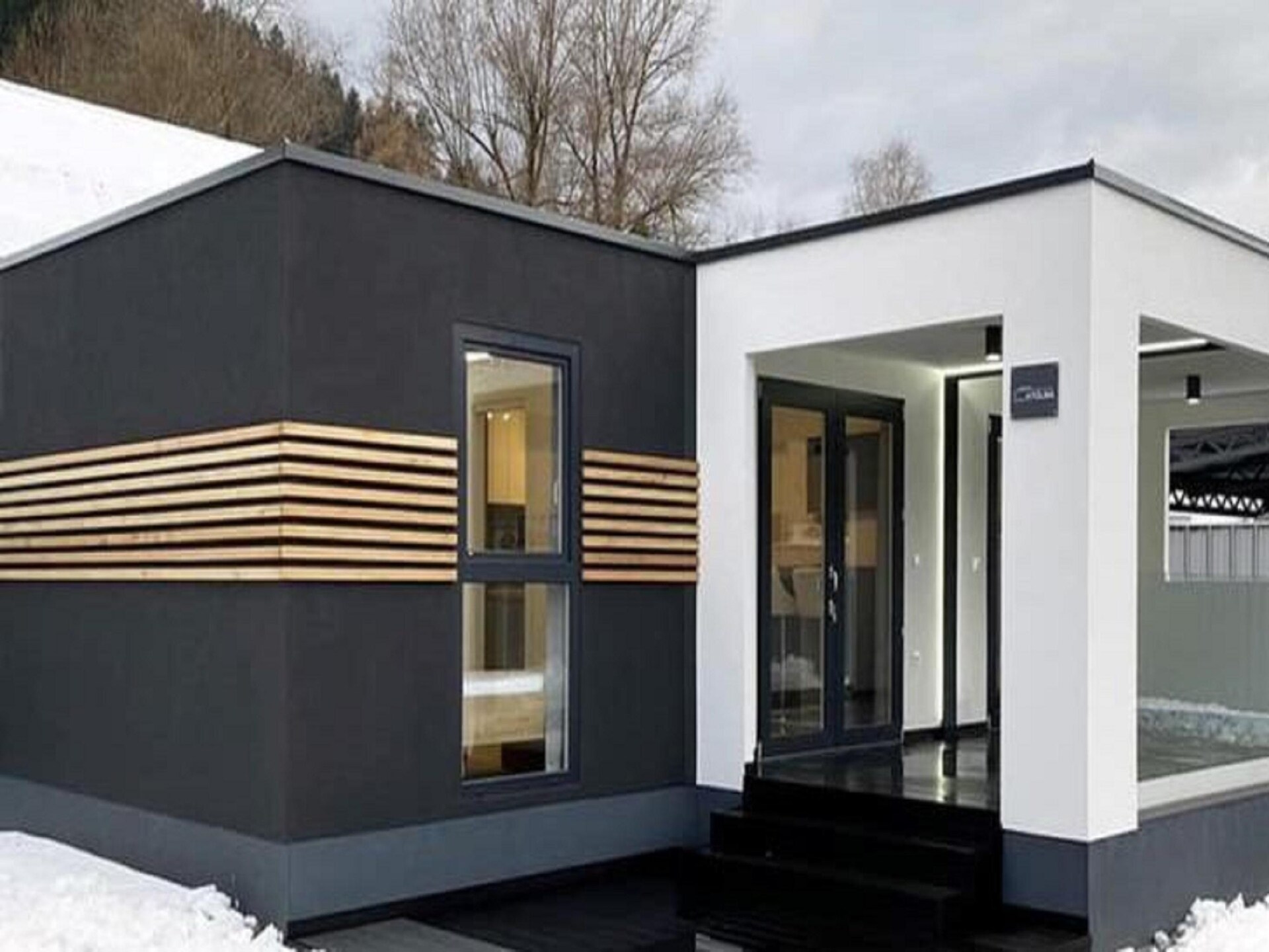 Mobile Home Fjaka: Luxe stacaravan op 70m van het strand in Drage - foto 1