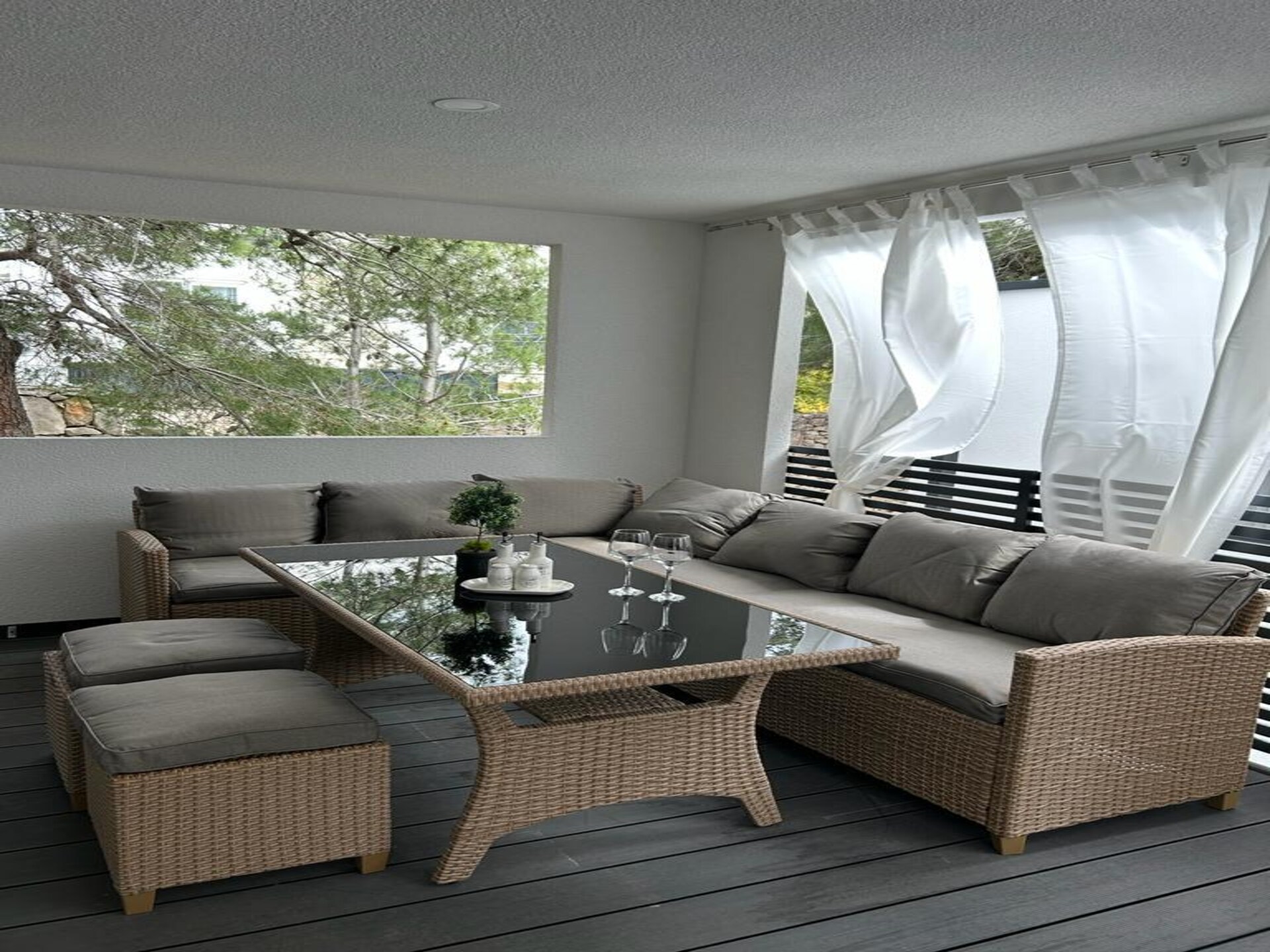 Mobile Home Fjaka: Luxe stacaravan op 70m van het strand in Drage - foto 17