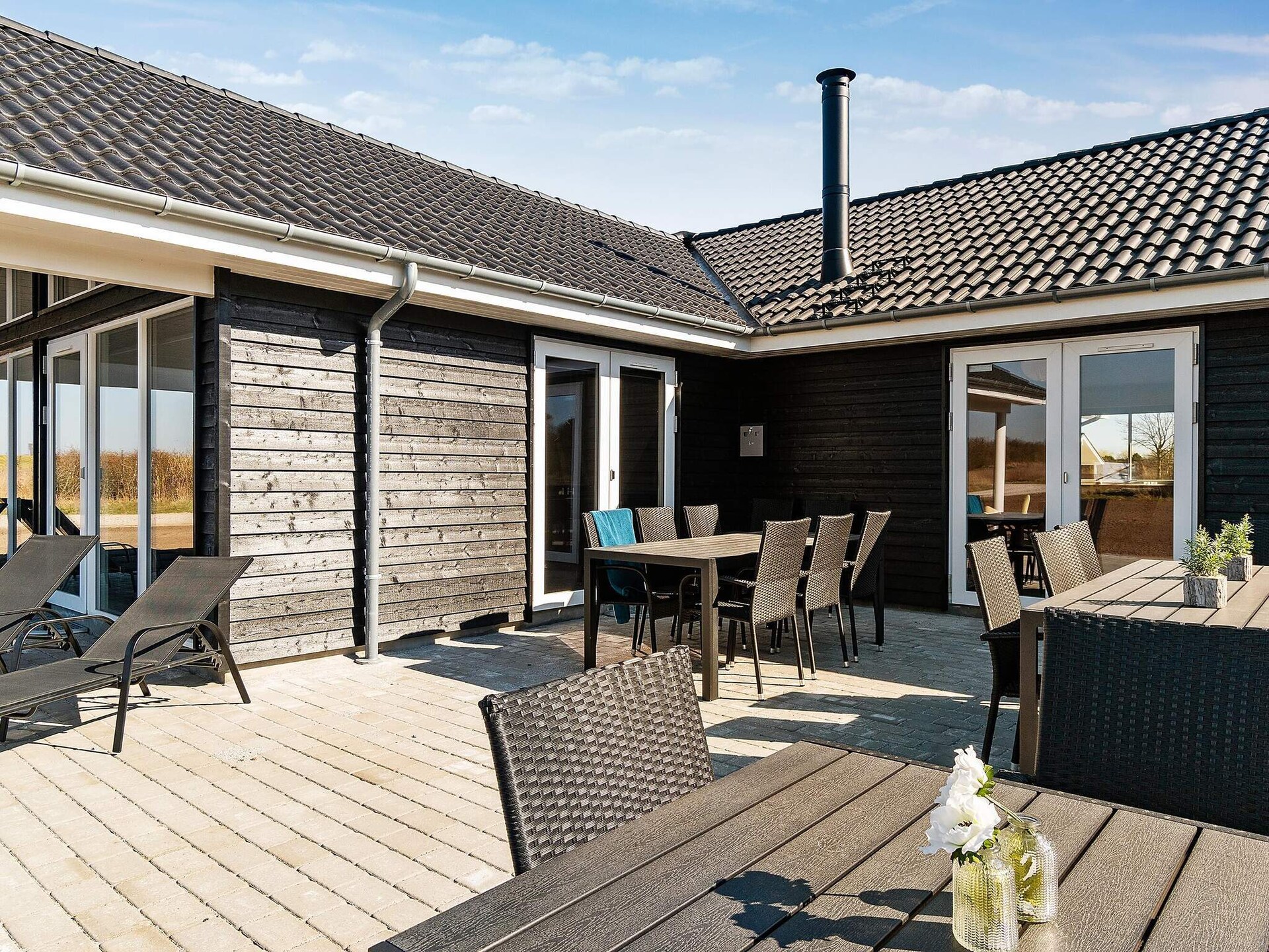 Groots vakantiehuis voor 30 personen met zwembad en sauna bij Grenaa Strand - foto 37
