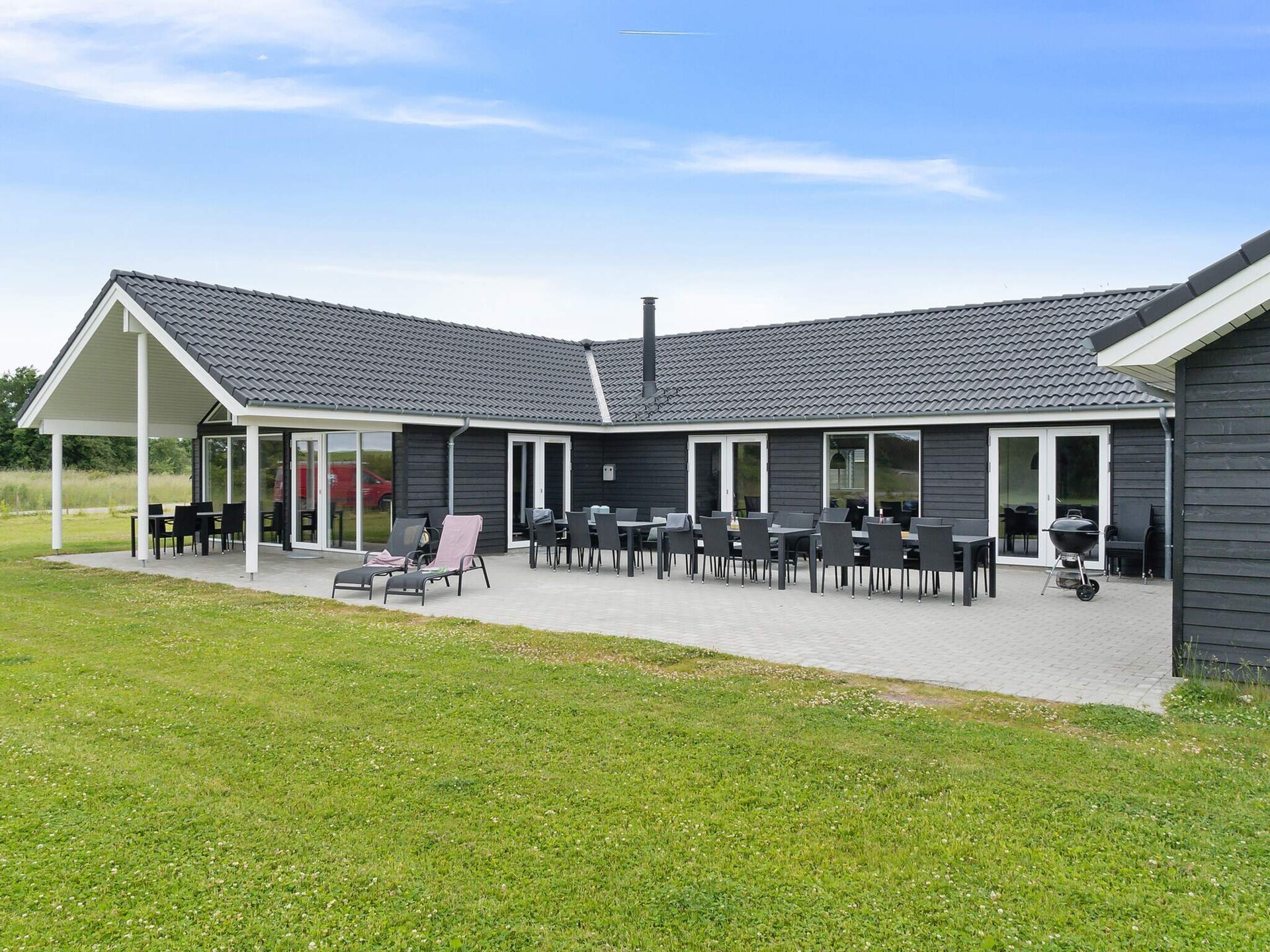 Groots vakantiehuis voor 30 personen met zwembad en sauna bij Grenaa Strand - foto 39