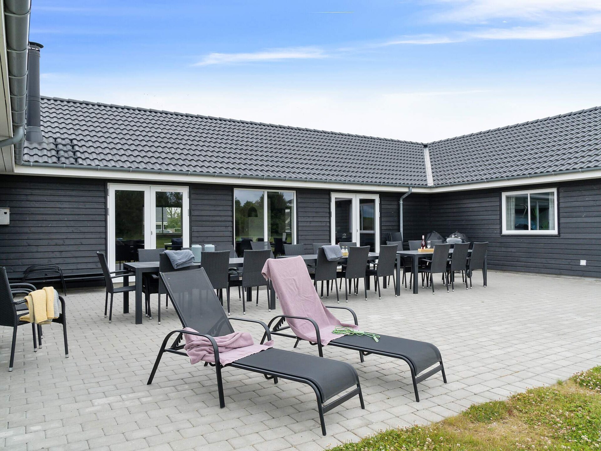 Groots vakantiehuis voor 30 personen met zwembad en sauna bij Grenaa Strand - foto 36