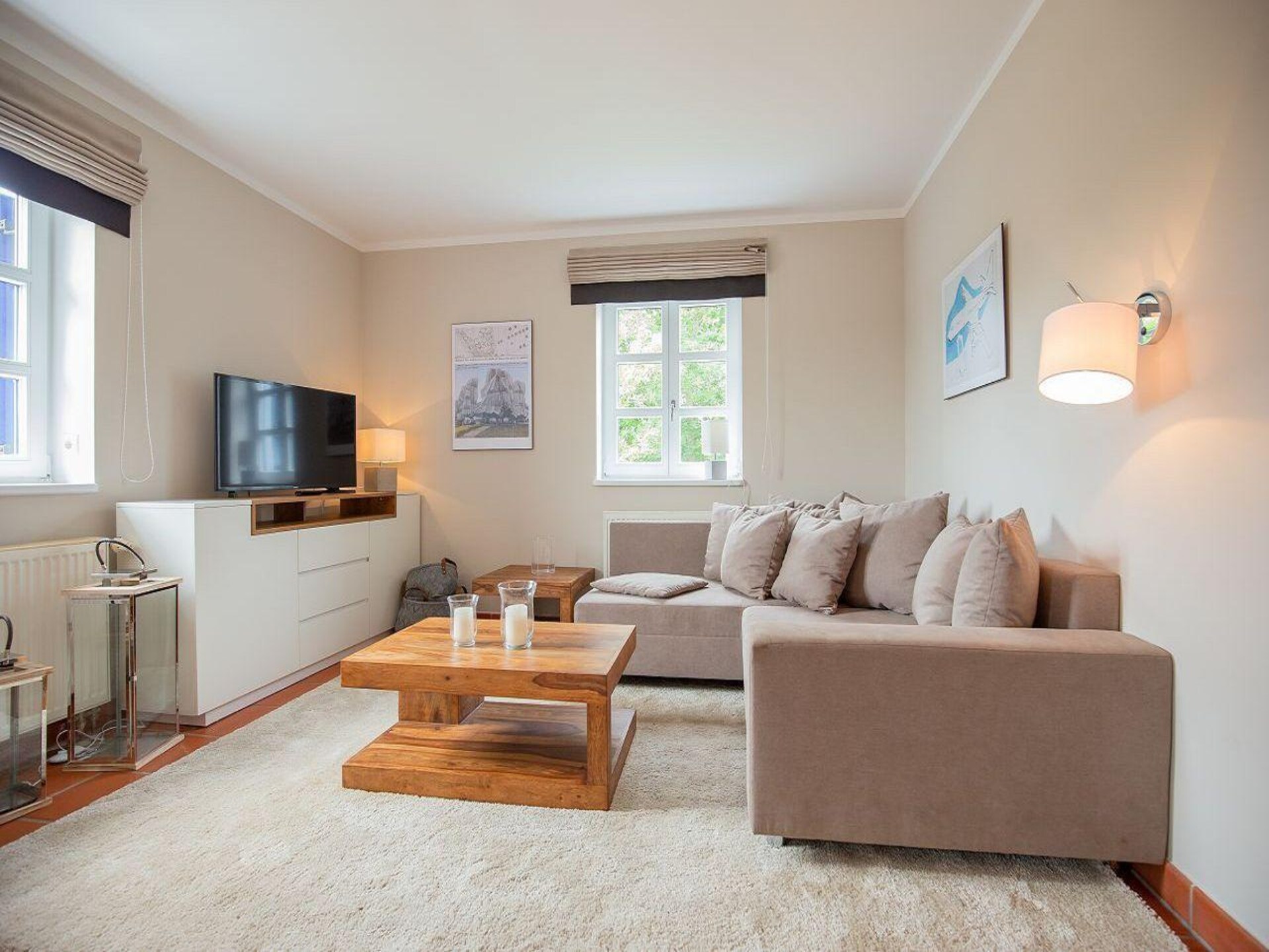 Op 800 m van zee: Comfortabel appartement voor 4 personen in Dranske - foto 9