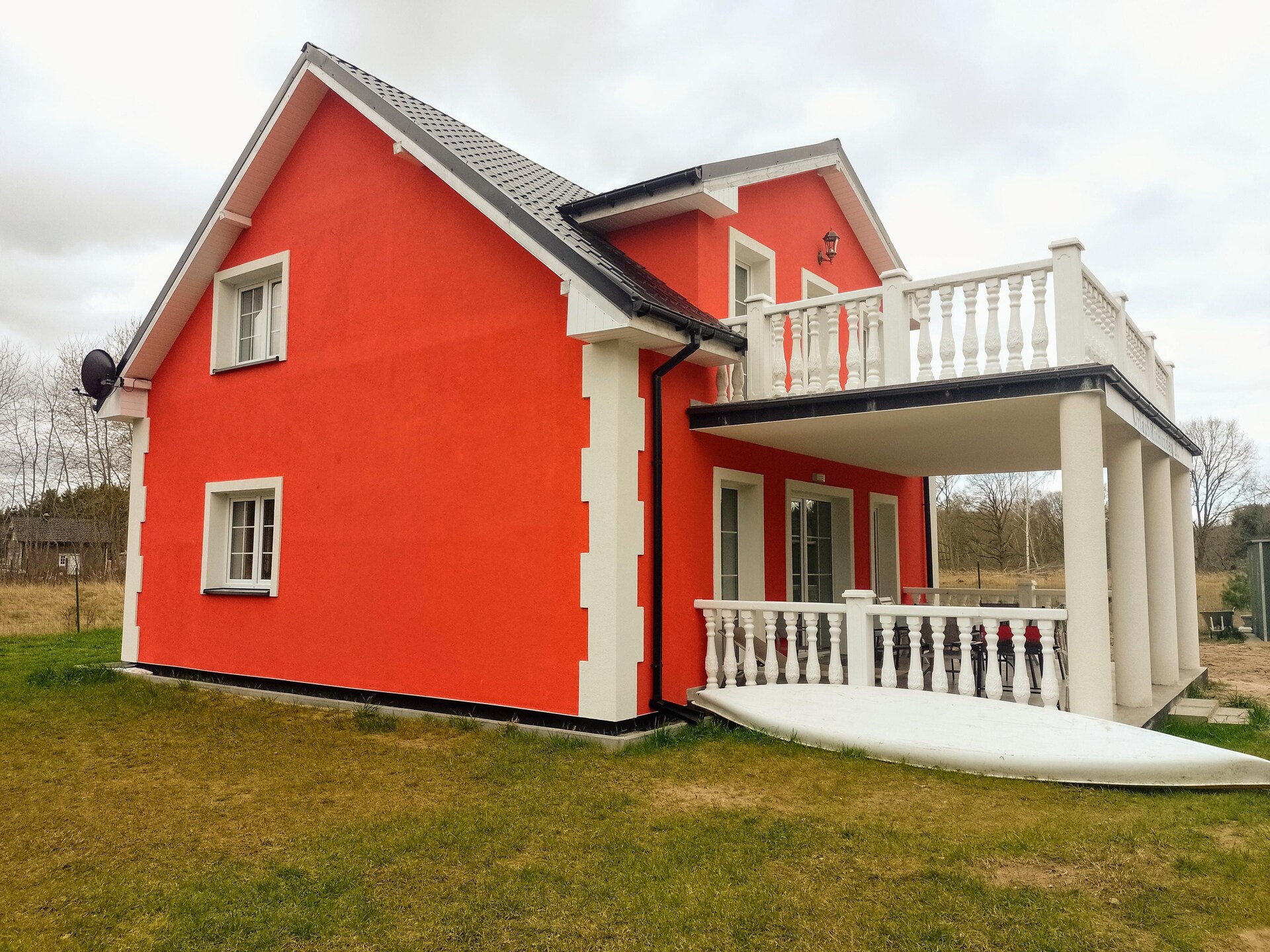 10-persoons vakantiehuis in Nowe Warpno op 450m van het strand - foto 1