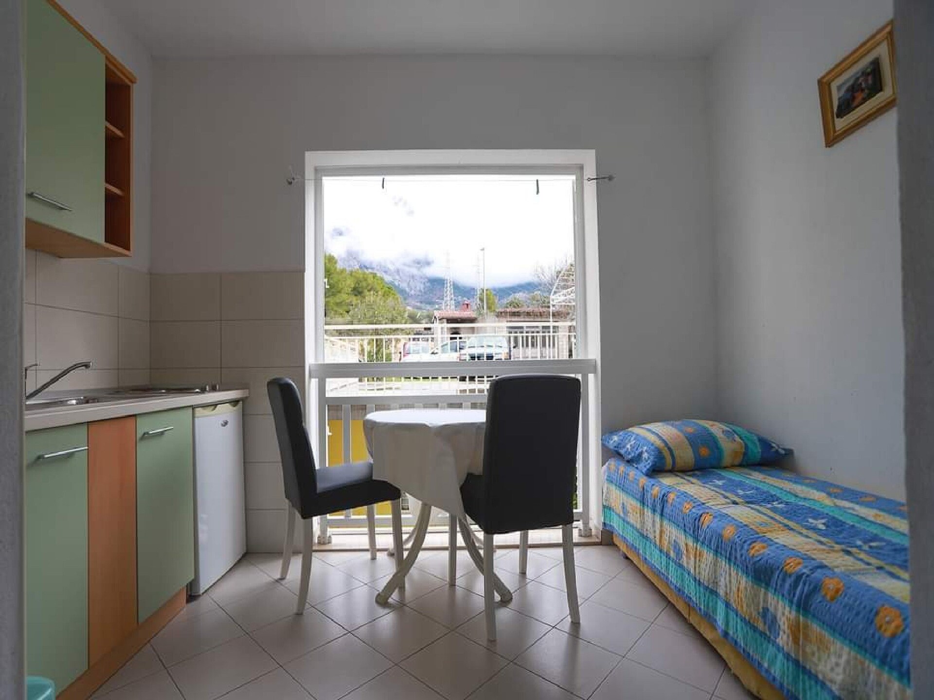 Knus appartement voor 2 in Baška Voda, op 500m van het strand - foto 1