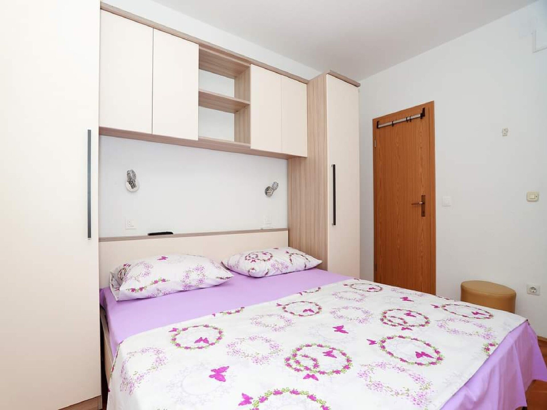 Studio met zeezicht en balkon in Baška Voda, 500m van het strand - foto 6