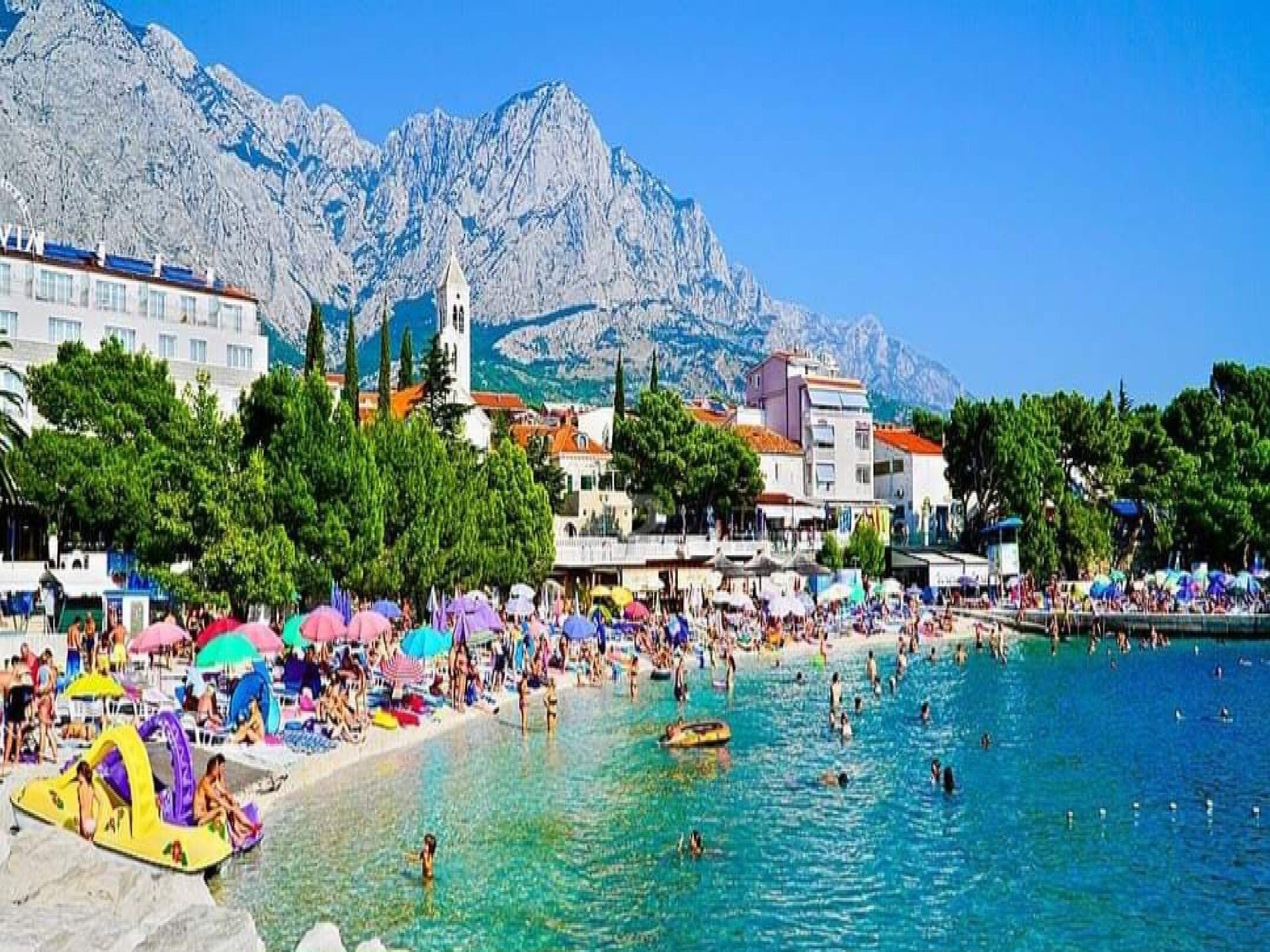 Op 500 m van het strand: Comfortabel appartement in Baška Voda - foto 17