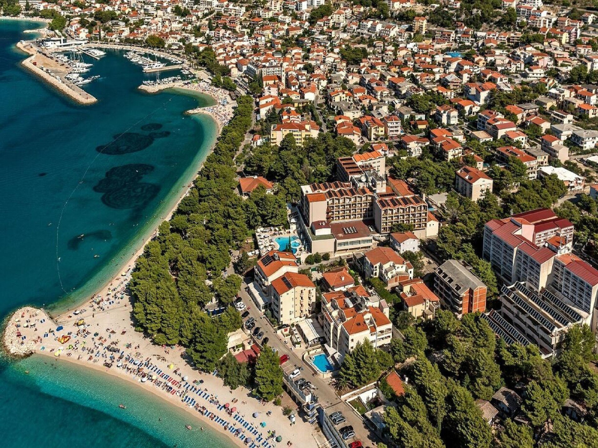 Op 500 m van het strand: Comfortabel appartement in Baška Voda - foto 30