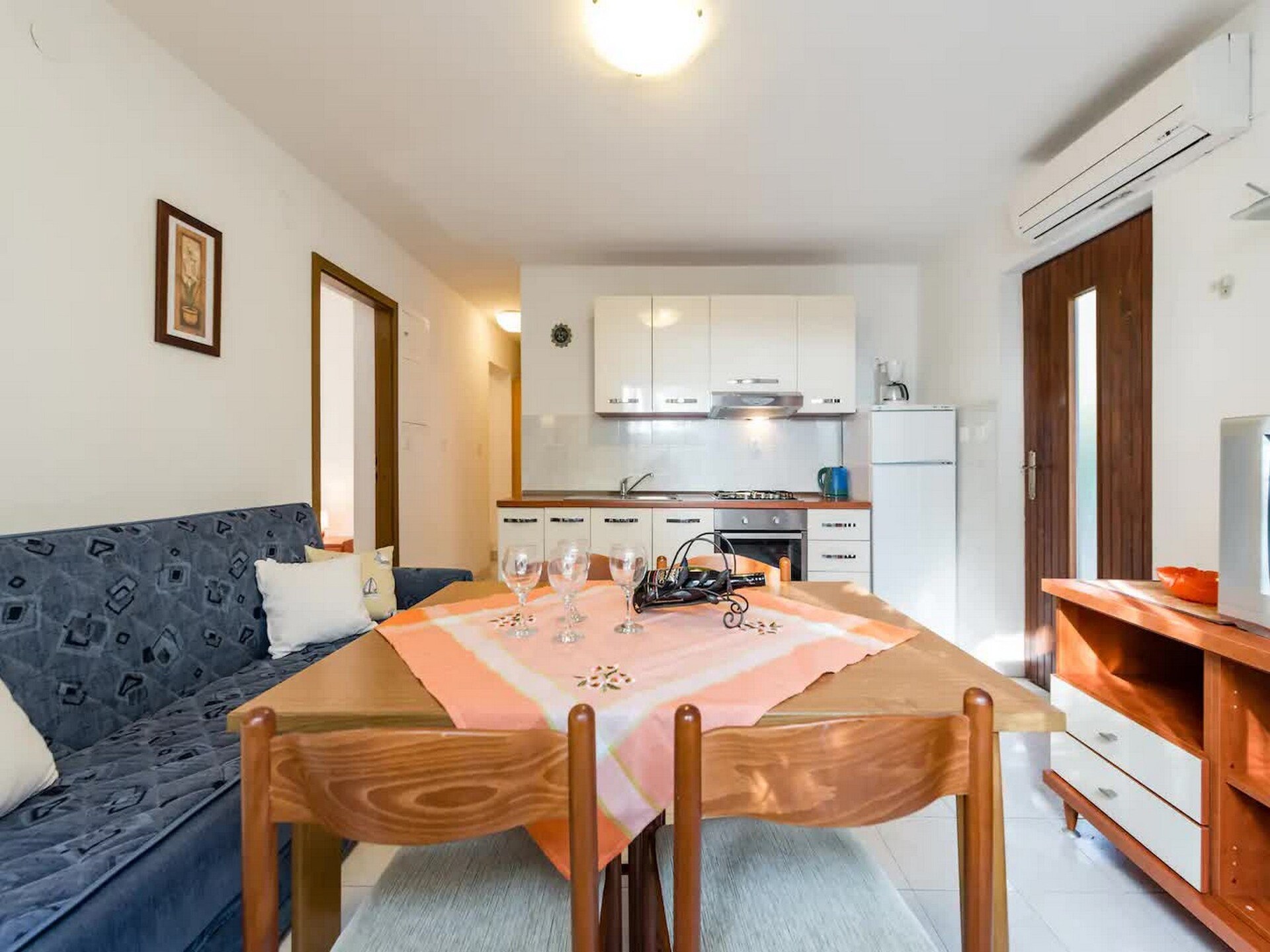 Aan het strand: Ruim appartement in Zavala voor 4 personen - foto 5