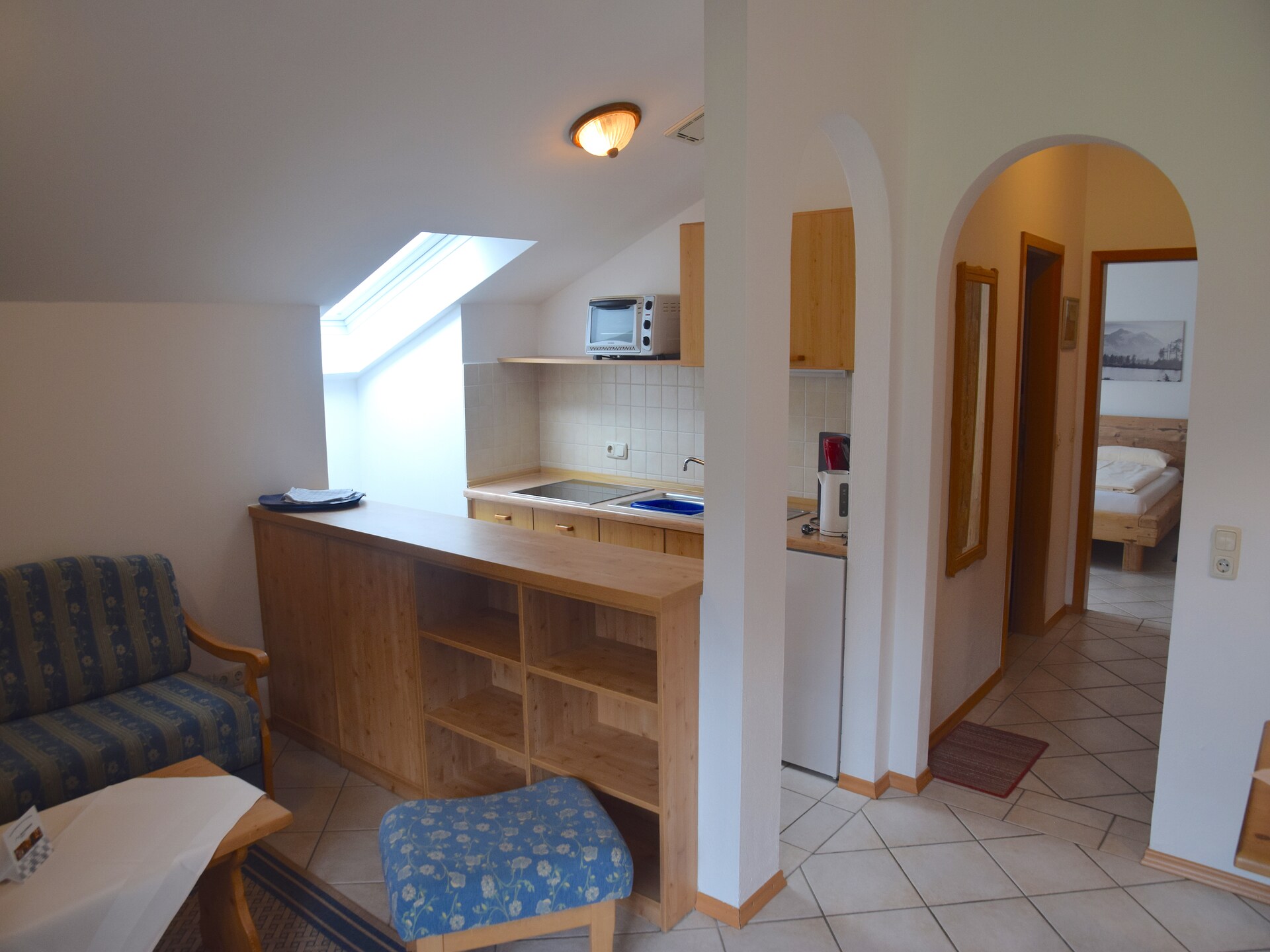 Knus appartement voor 2 aan de voet van de Wendelstein met sauna & tuin - foto 12