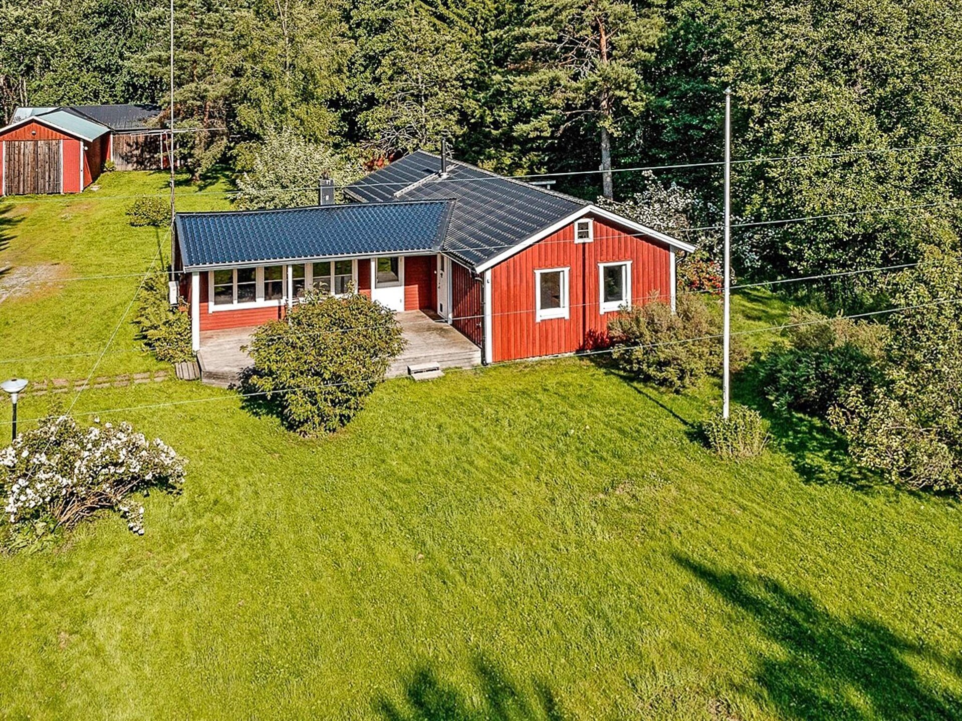 Vrijstaand vakantiehuis aan het Gransjönmeer met privé terras en uitzicht - foto 25