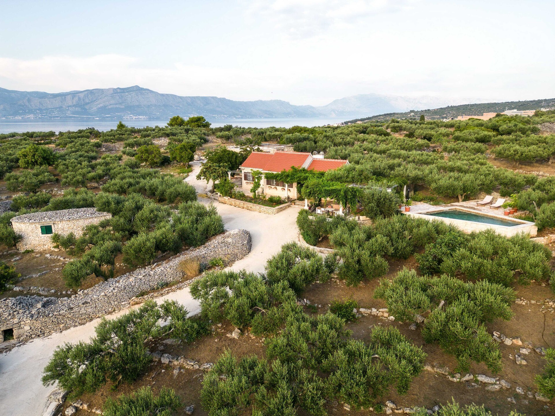 Villa Roza: knusse villa met privézwembad op 800m van zee in Splitska, Brač - foto 36