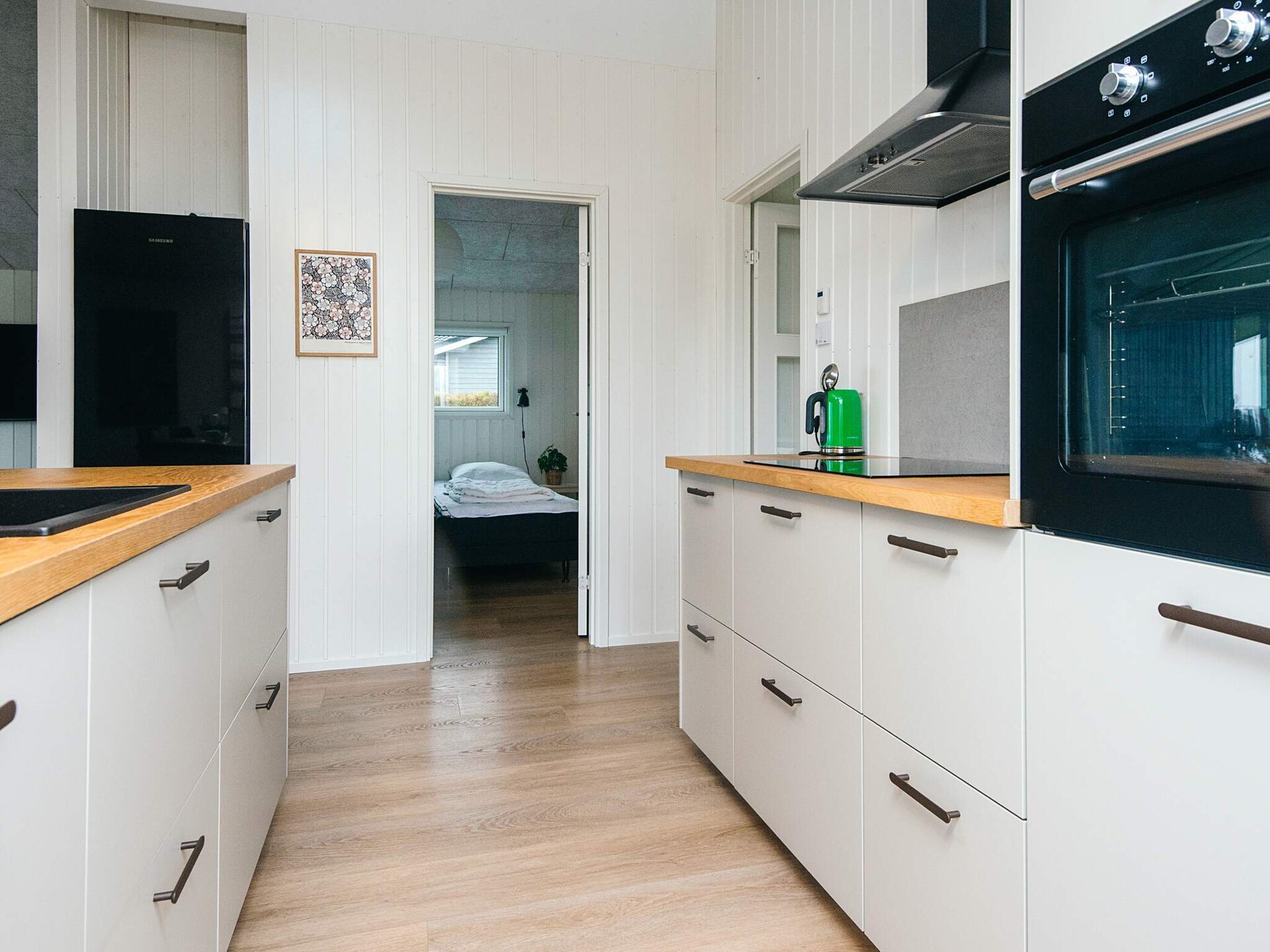Op 350 m van zee: Modern vakantiehuis in Rønde met zeezicht - foto 15