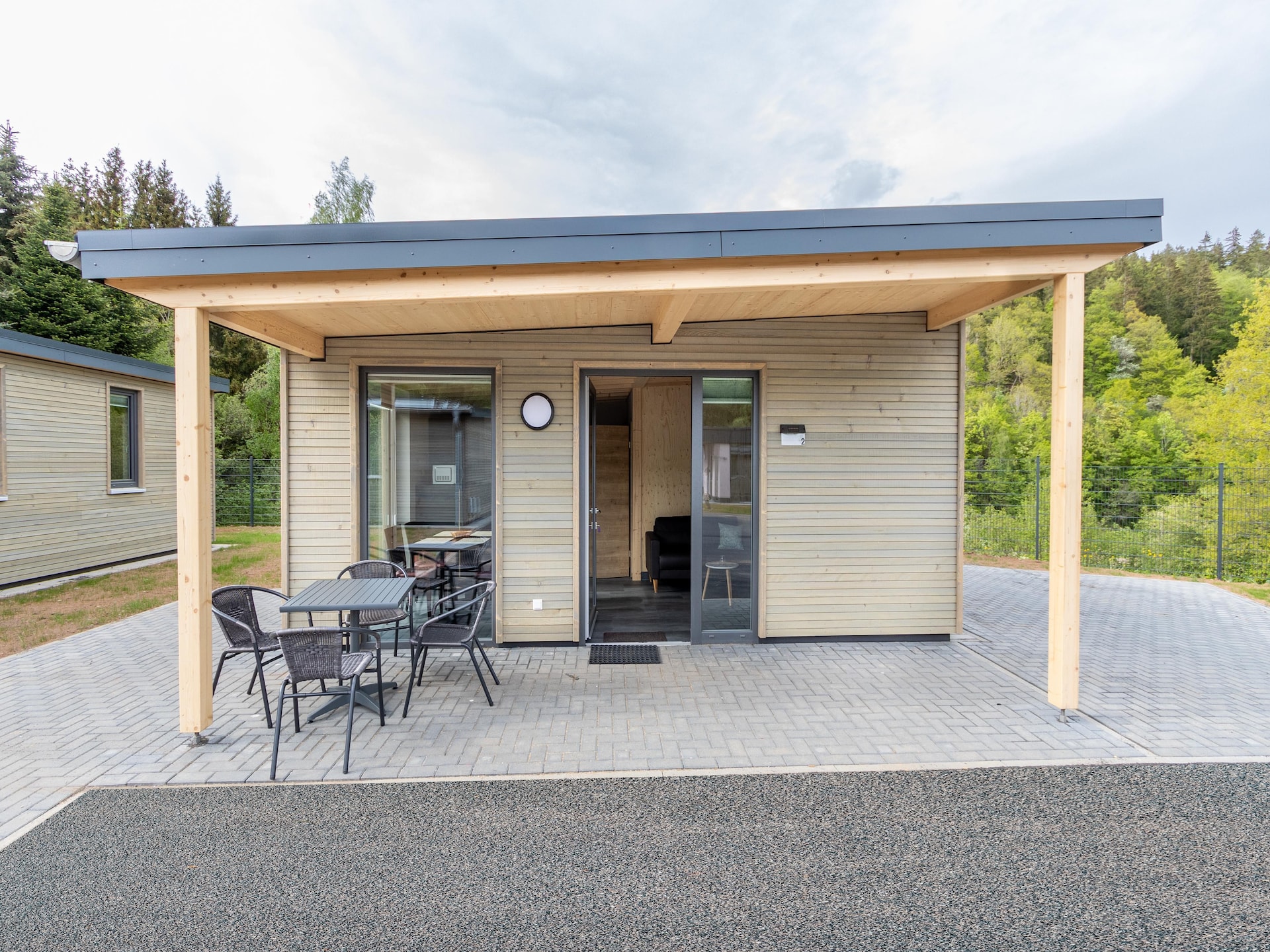 Knusse bungalow voor 2 personen in Hallschlag bij Kronenburgmeer - foto 1
