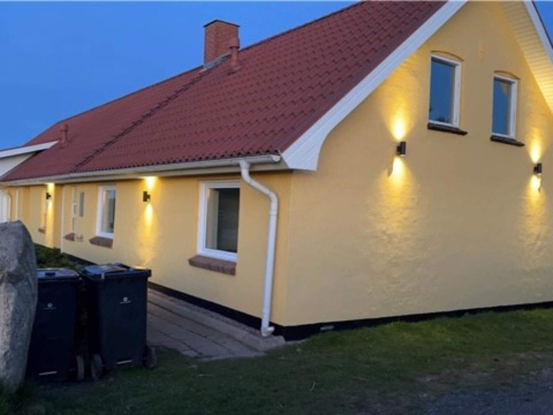 Gerenoveerd landhuis aan de golfbaan bij Østervrå, 4 personen - foto 5