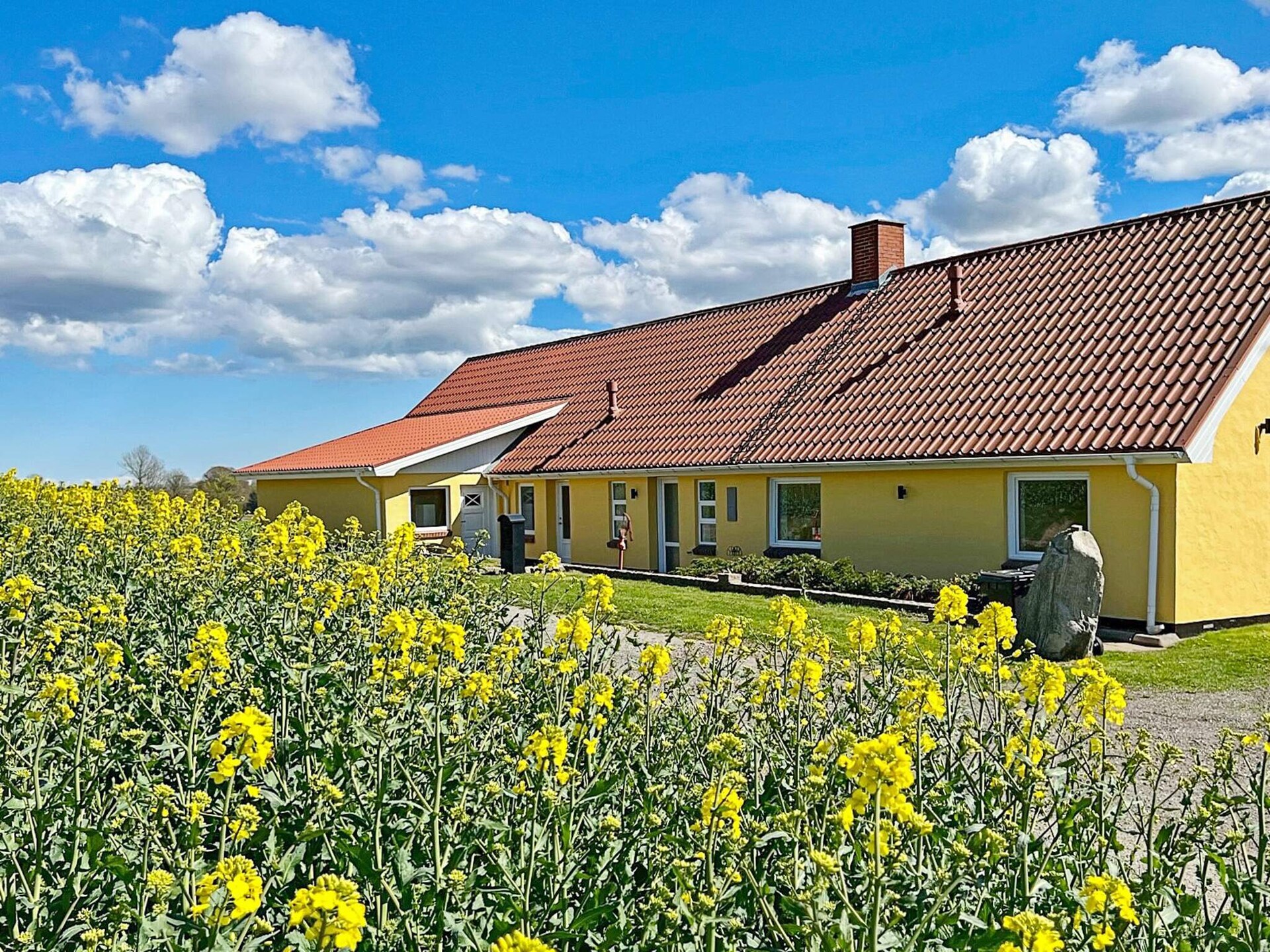 Gerenoveerd landhuis aan de golfbaan bij Østervrå, 4 personen - foto 2