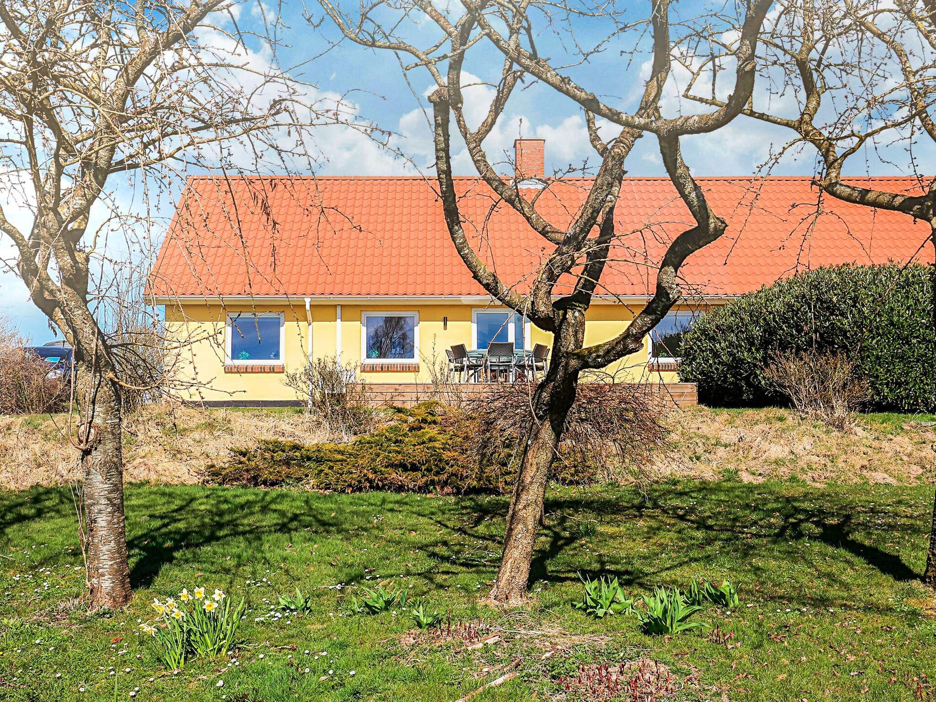 Gerenoveerd landhuis aan de golfbaan bij Østervrå, 4 personen - foto 27