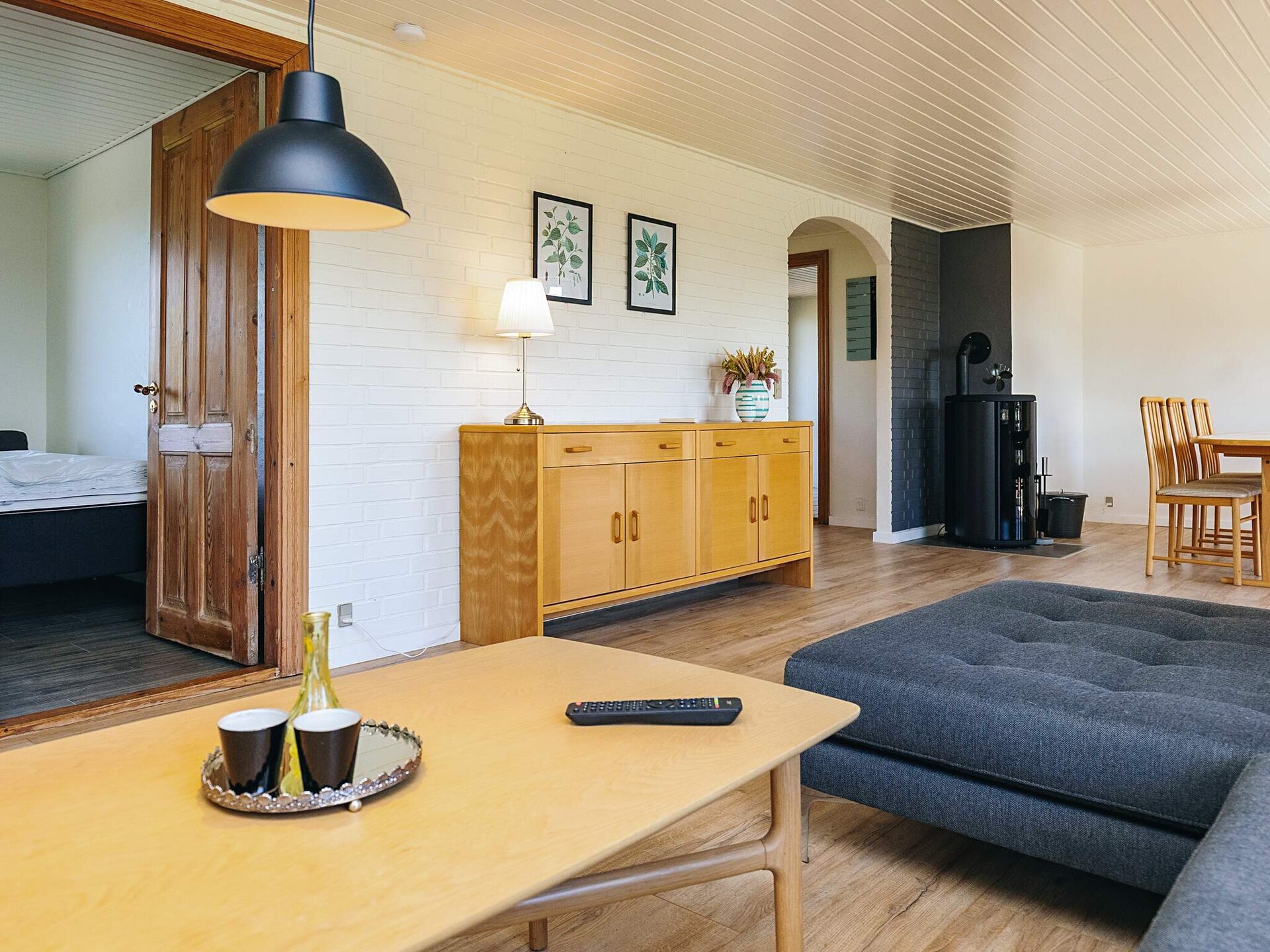 Gerenoveerd landhuis aan de golfbaan bij Østervrå, 4 personen - foto 10