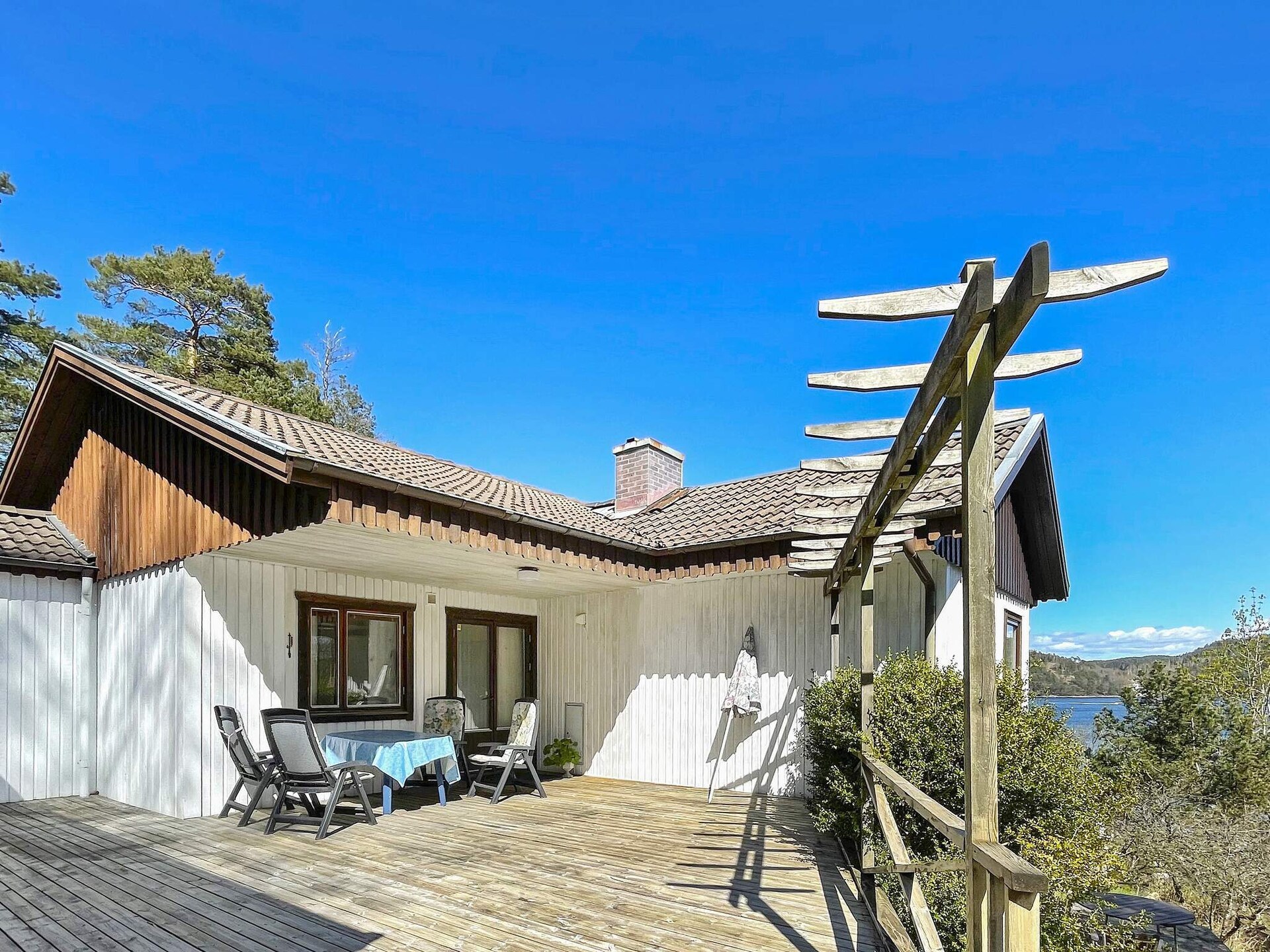Vrijstaand vakantiehuis met panoramisch zeezicht op Stillingsön, Orust - foto 6
