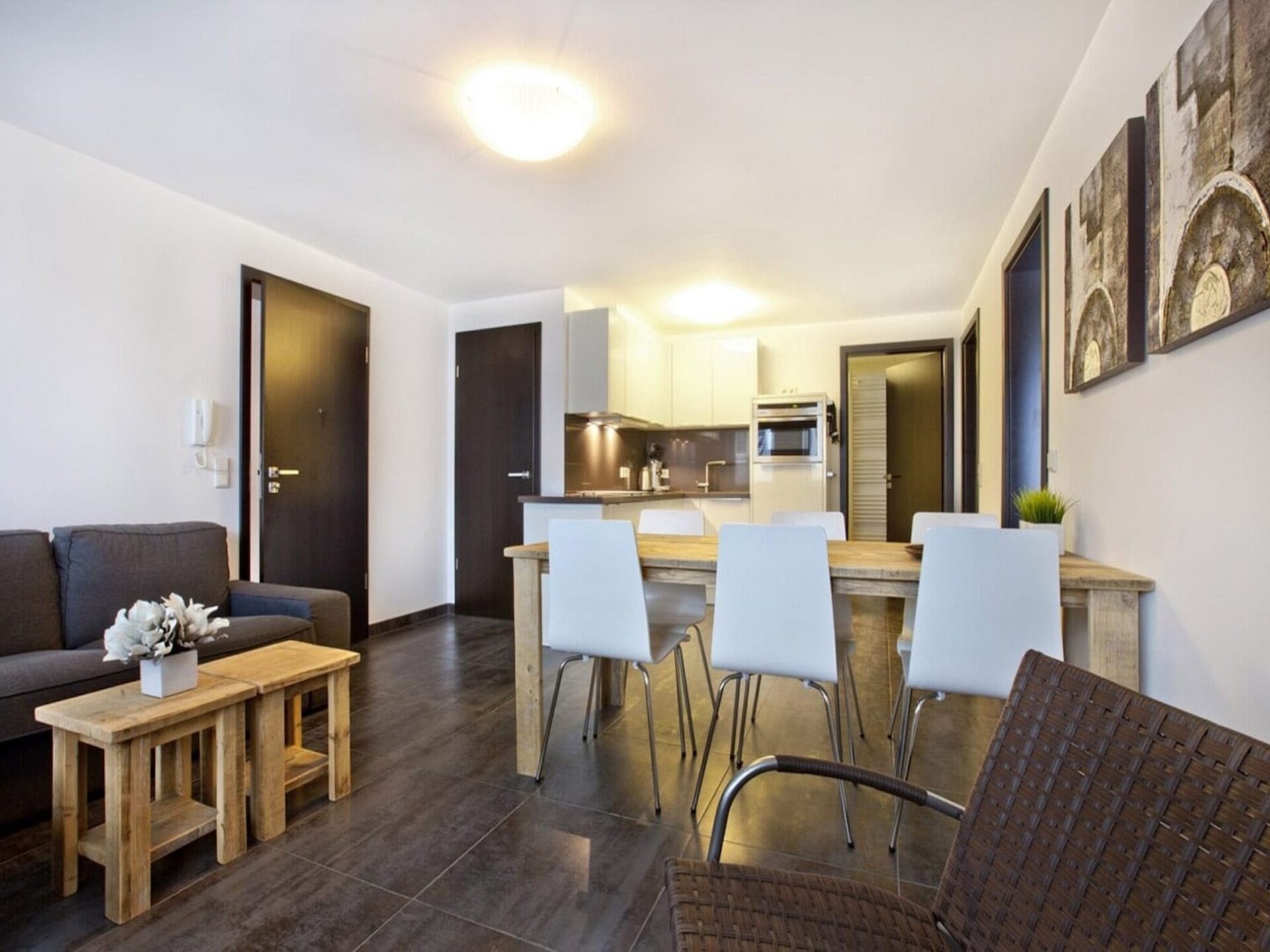 Knus 6-persoons appartement met handgemaakte meubels nabij de piste - foto 10