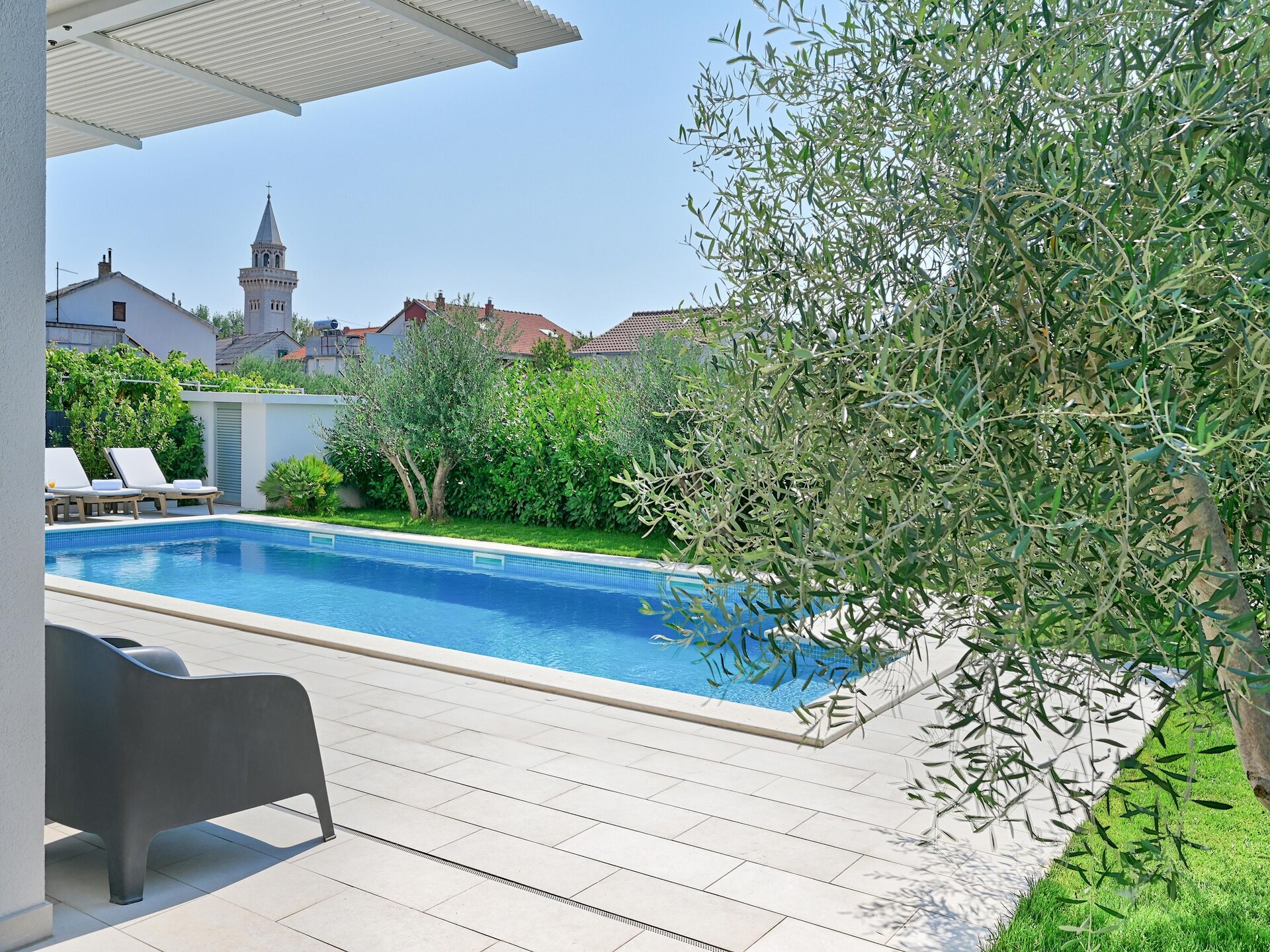 11-persoons luxe villa aan zee in Kaštel Štafilić - foto 31
