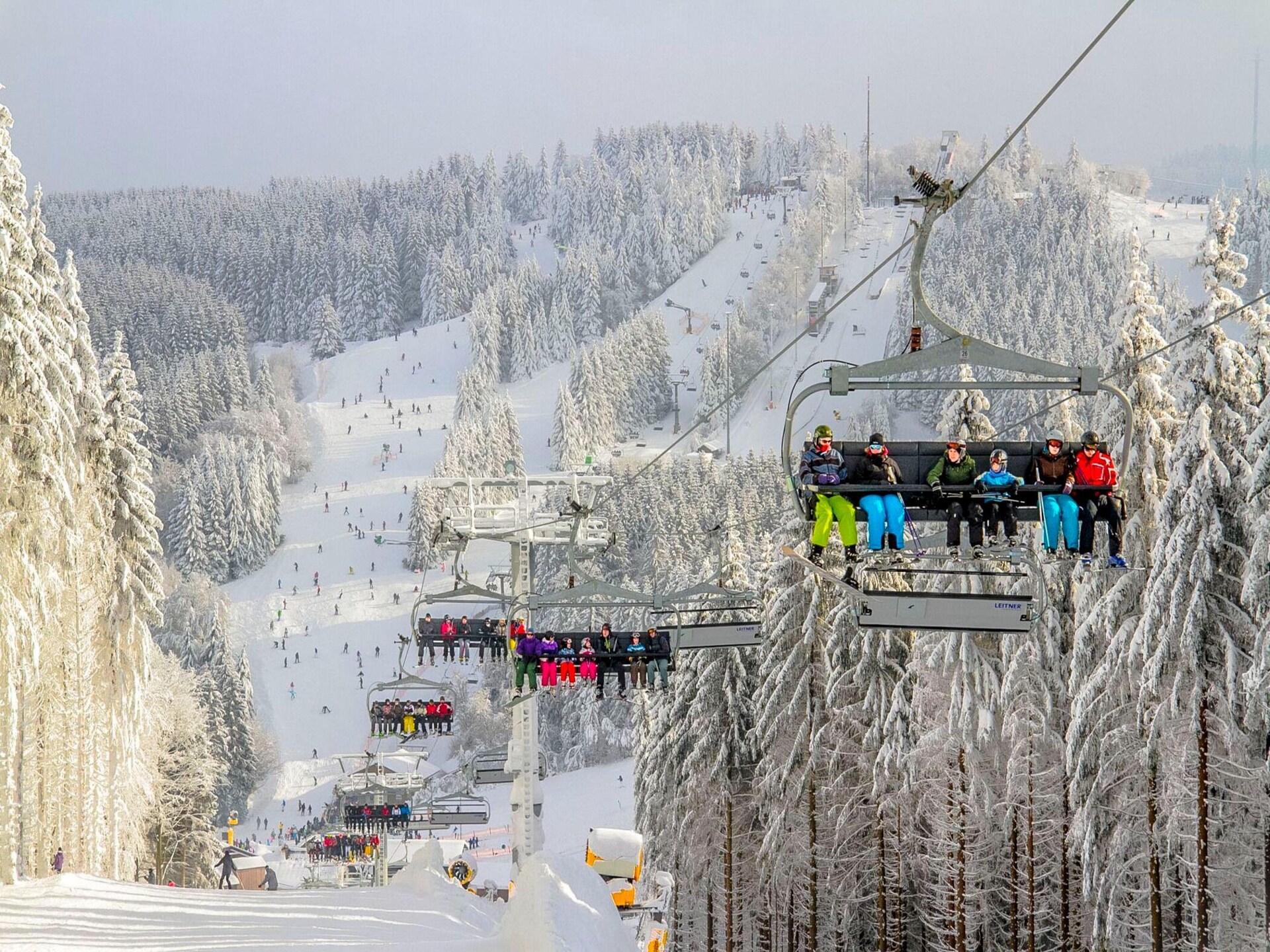 Appartement direct aan de piste in Winterberg, 6 personen - foto 17