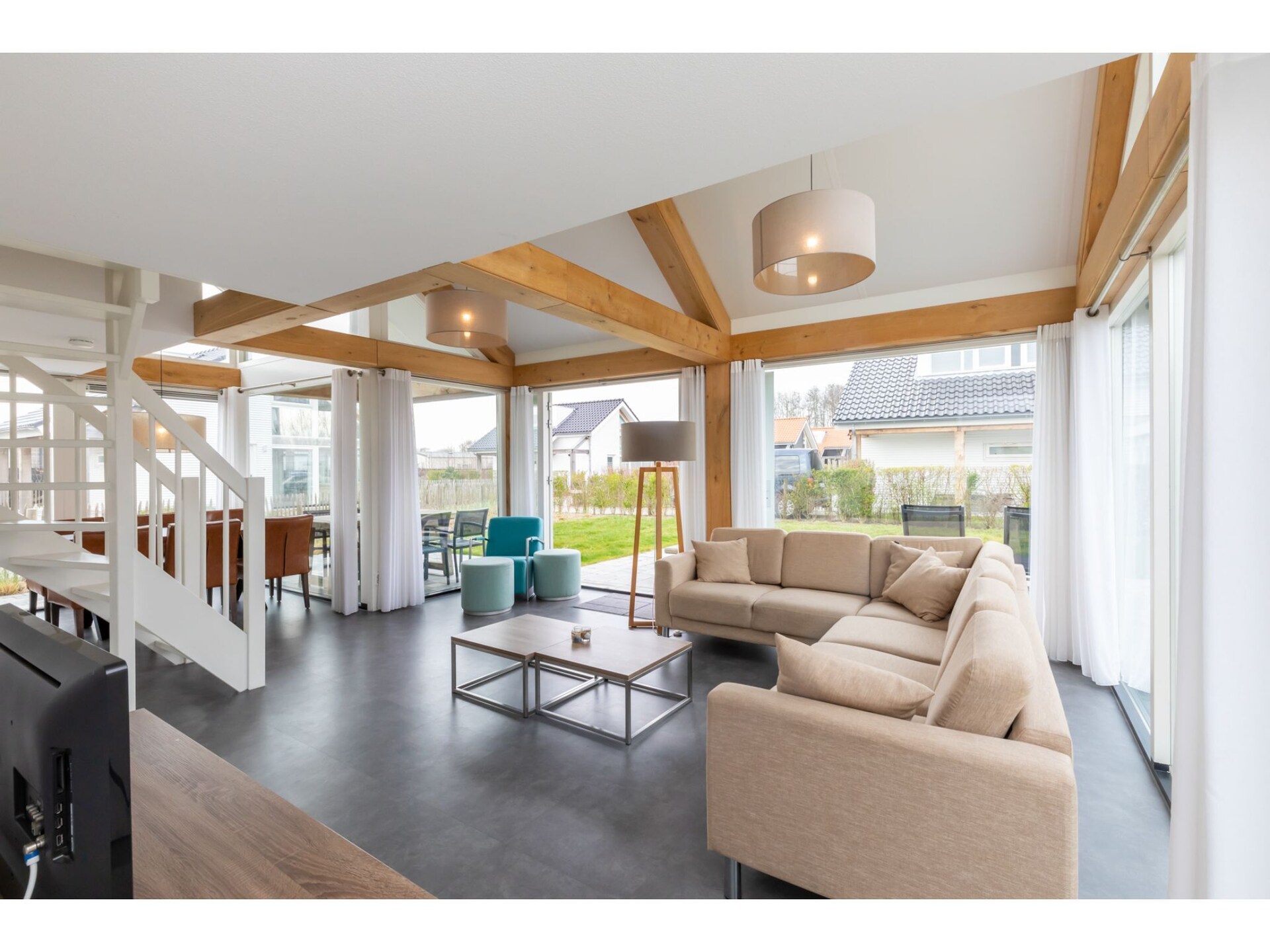 Strandvilla 31: Modern vakantiehuis op 500m van het strand in Renesse - foto 2