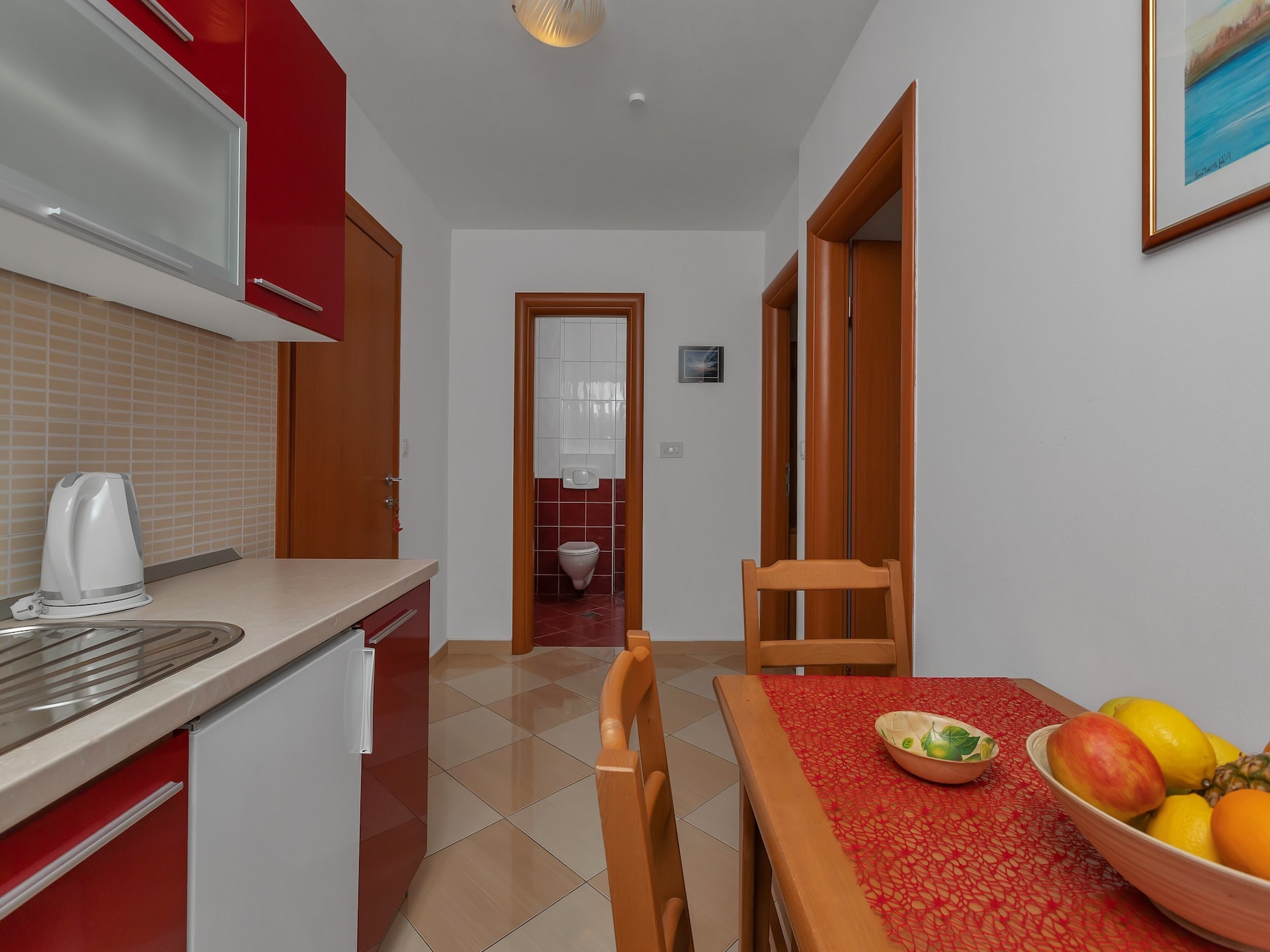 Zonnig appartement met balkon op 400m van strand in Baška Voda - foto 6