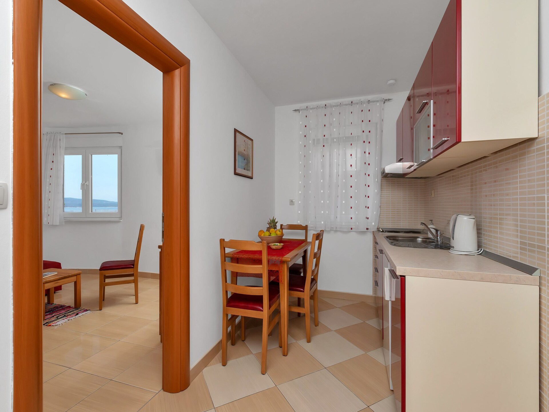 Zonnig appartement met balkon op 400m van strand in Baška Voda - foto 7
