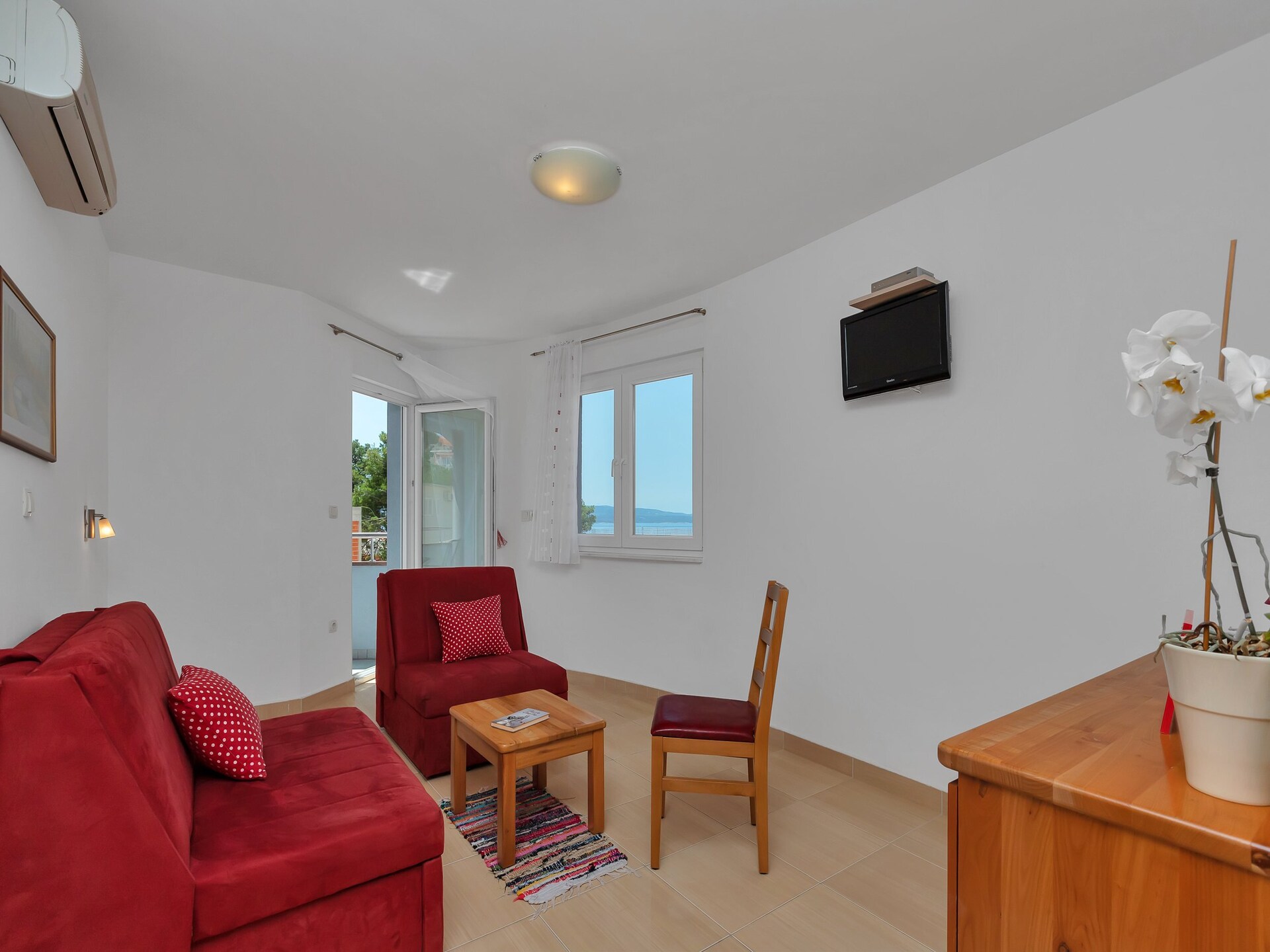 Zonnig appartement met balkon op 400m van strand in Baška Voda - foto 3