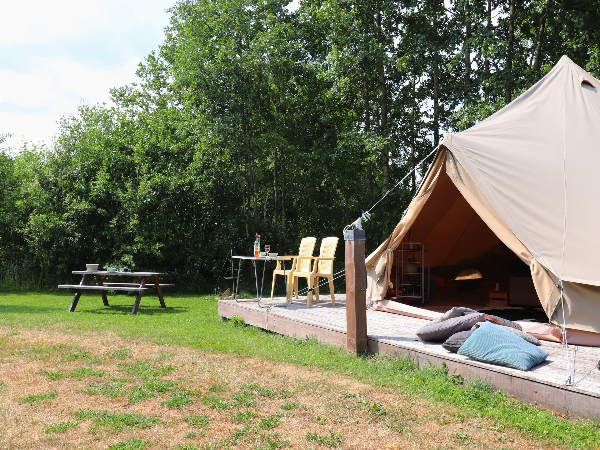 Glamour tent Kreas: Luxe kamperen in De Friese Wouden - foto 18