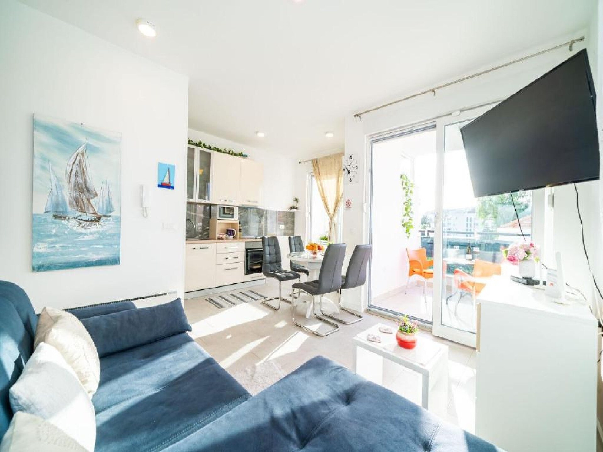 Appartement Anka met terras vlakbij strand in Lapad, Dubrovnik - foto 7