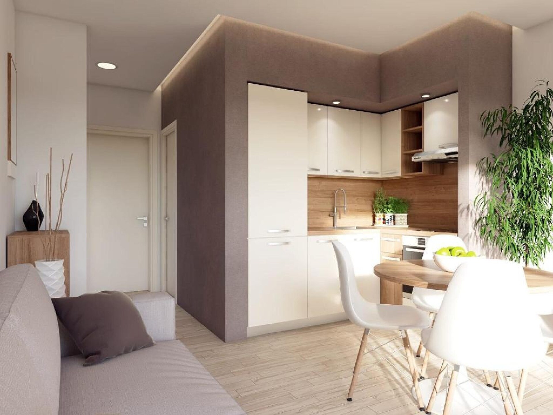 Op 500 m van het strand: Rustig appartement in Kampor - foto 3