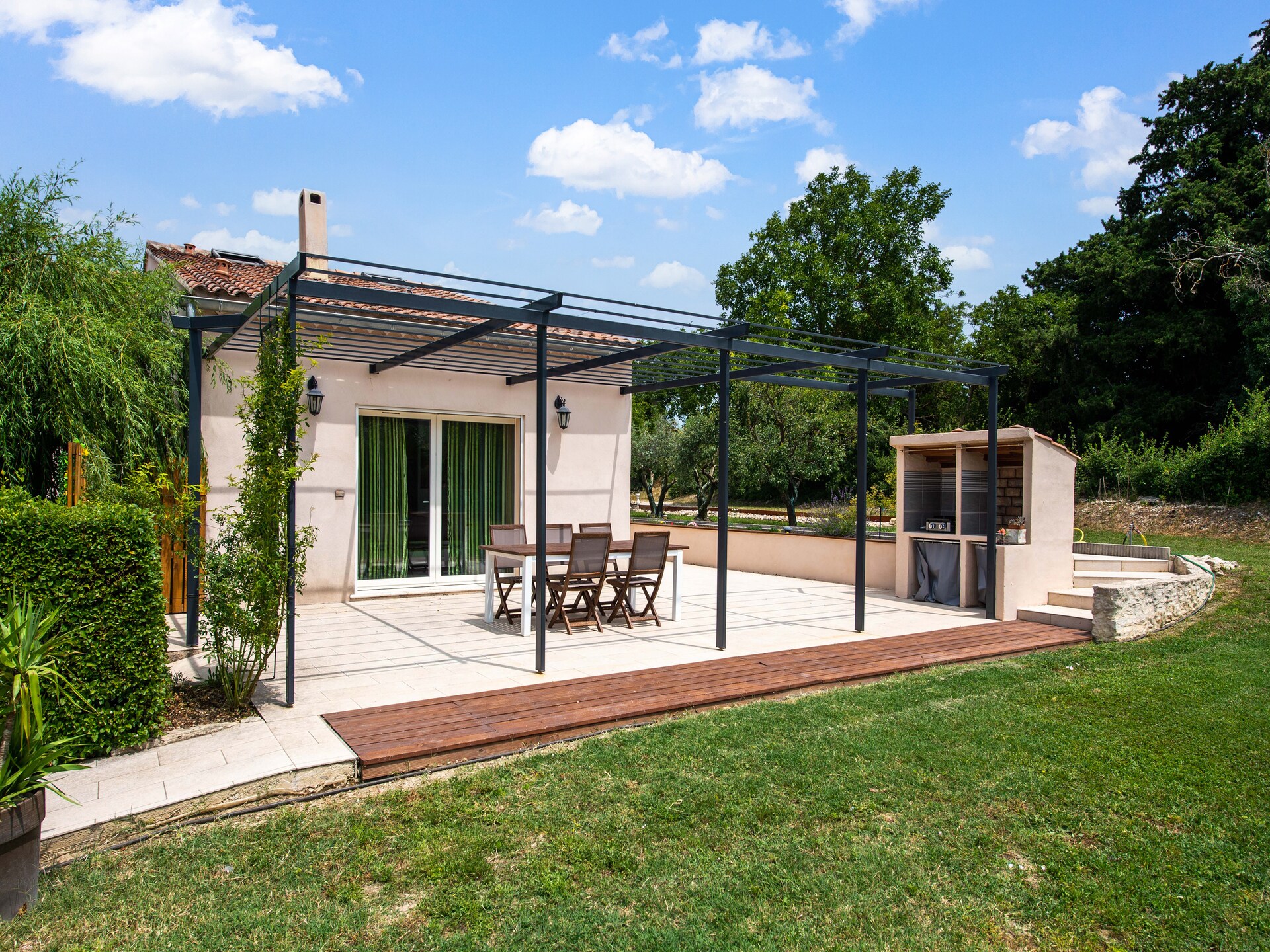 Gerenoveerd huis met tuin bij Pernes-les-Fontaines, 5 personen - foto 8