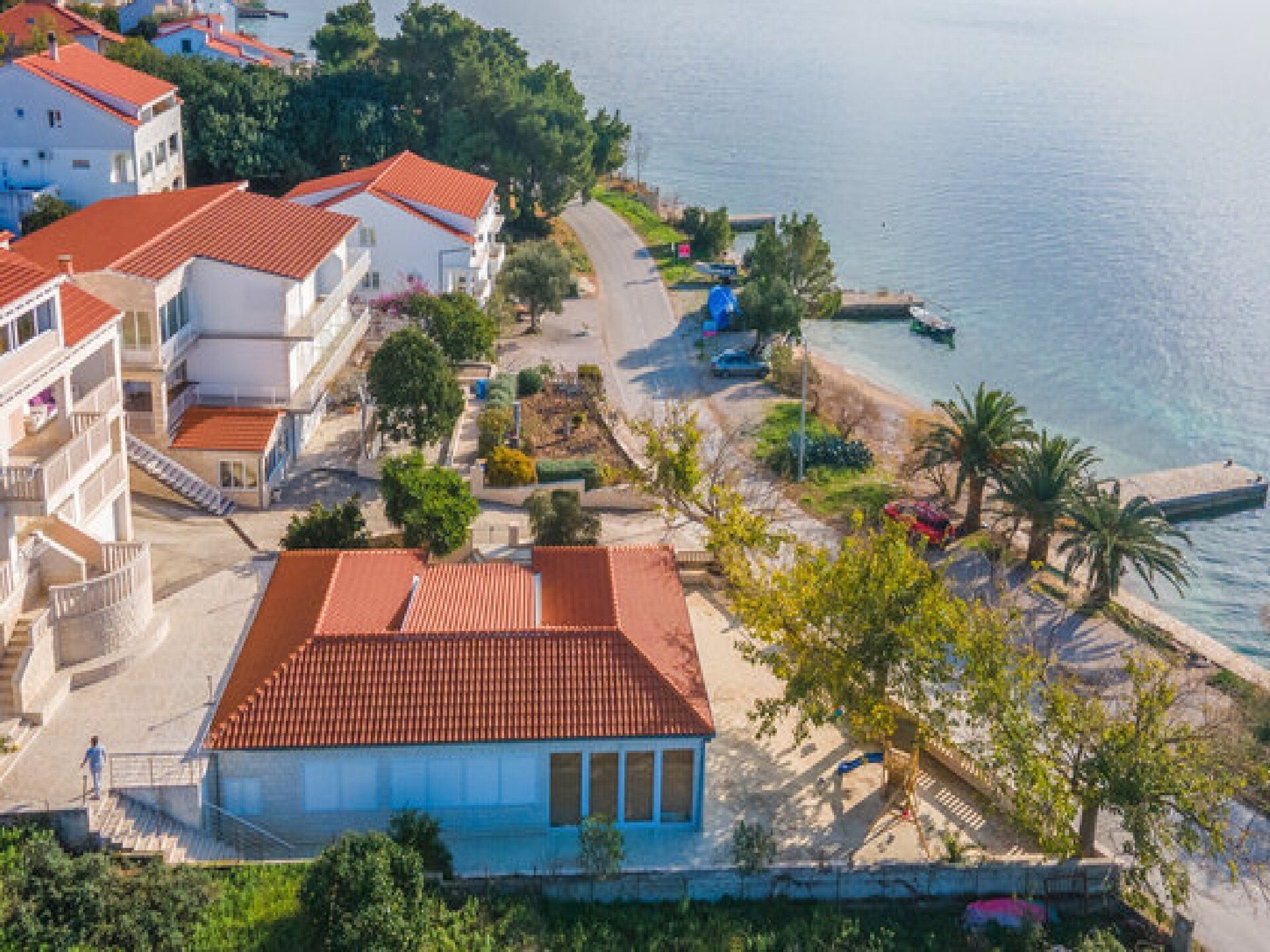 Villa Ponar: Luxe villa met privé-verwarmd zwembad direct aan zee in Kućište - foto 21
