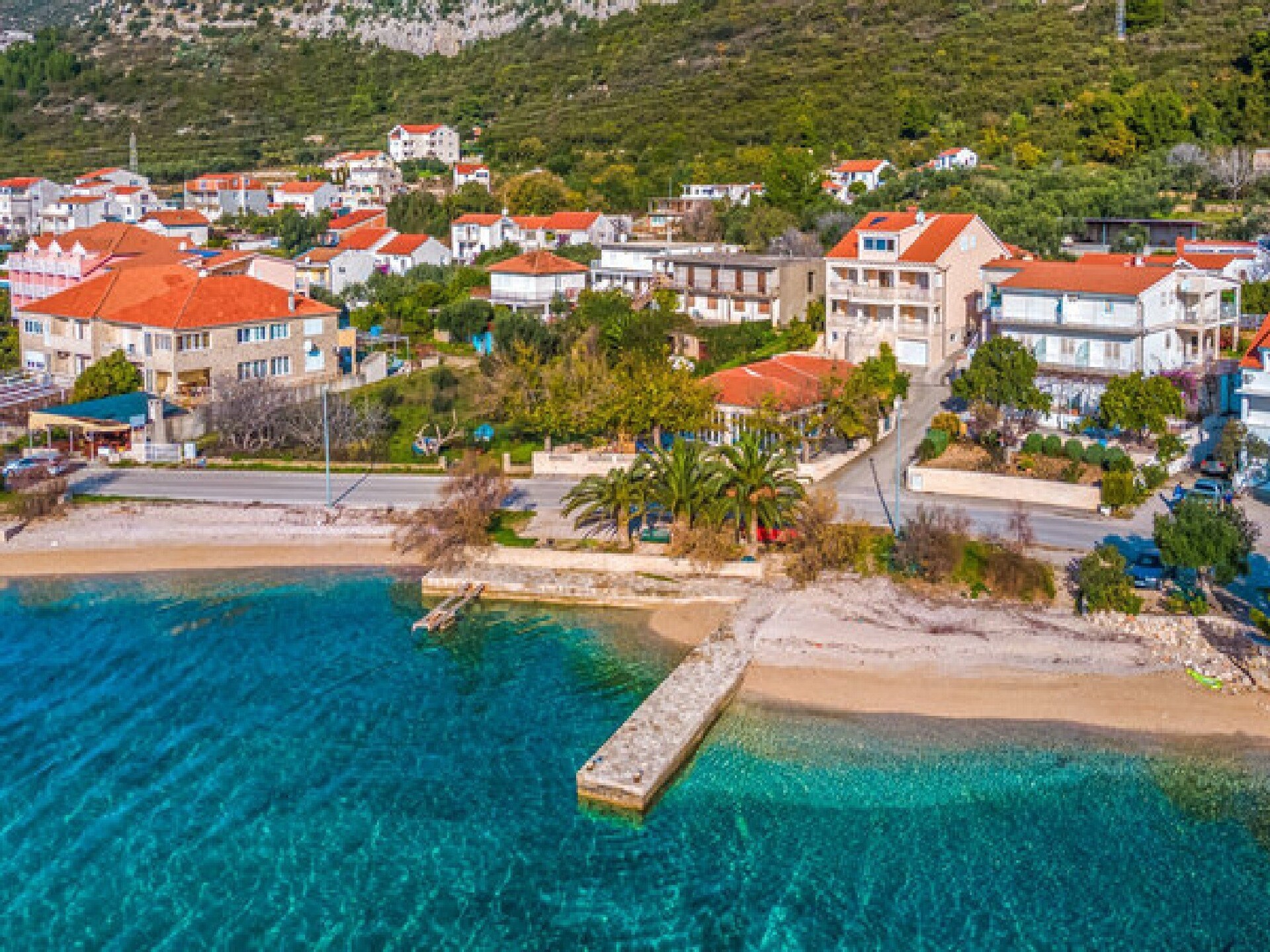 Villa Ponar: Luxe villa met privé-verwarmd zwembad direct aan zee in Kućište - foto 20