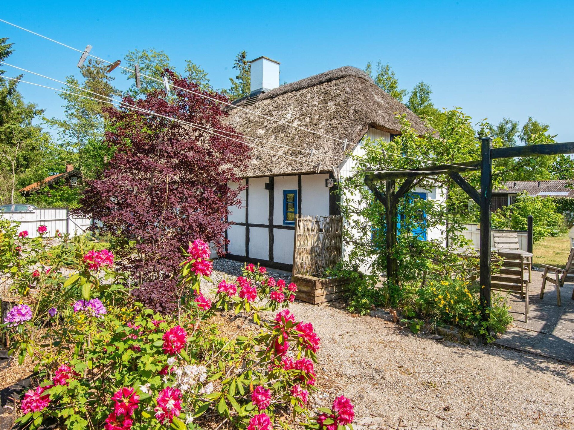 Sfeervol gerenoveerd vakantiehuis met houten hottub in Ørsted - foto 38