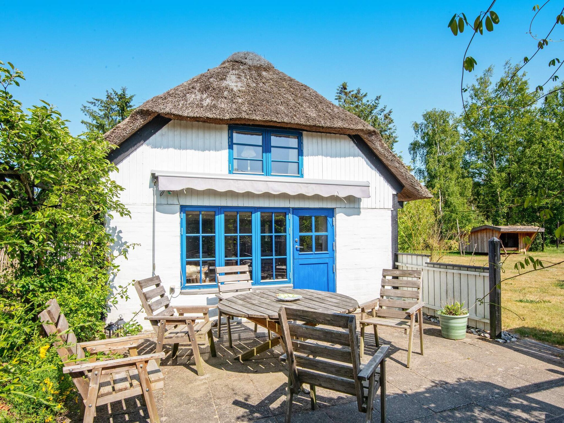 Sfeervol gerenoveerd vakantiehuis met houten hottub in Ørsted - foto 40
