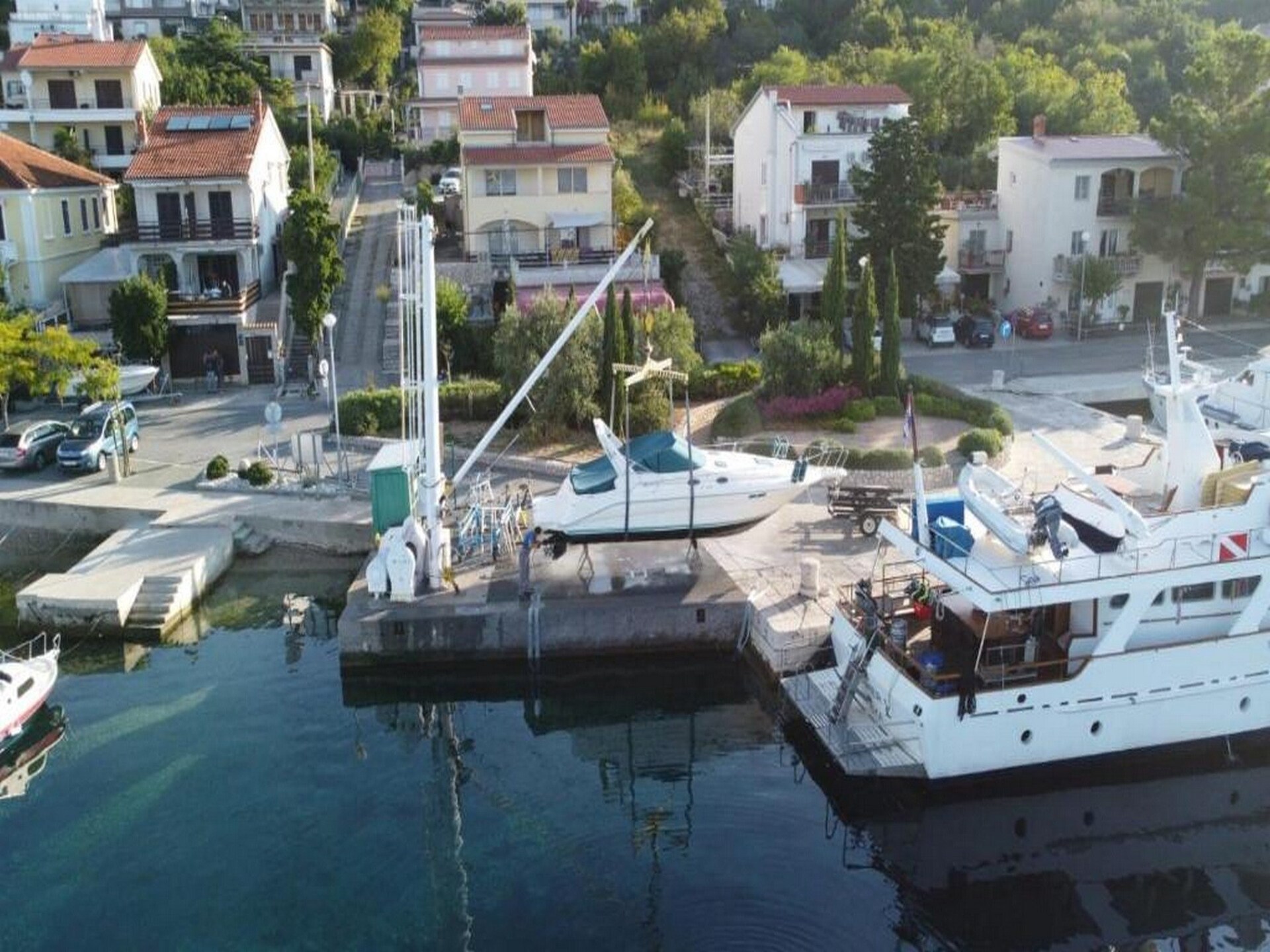 Studio met zeezicht in Jadranovo, vlakbij strand en restaurant - foto 18