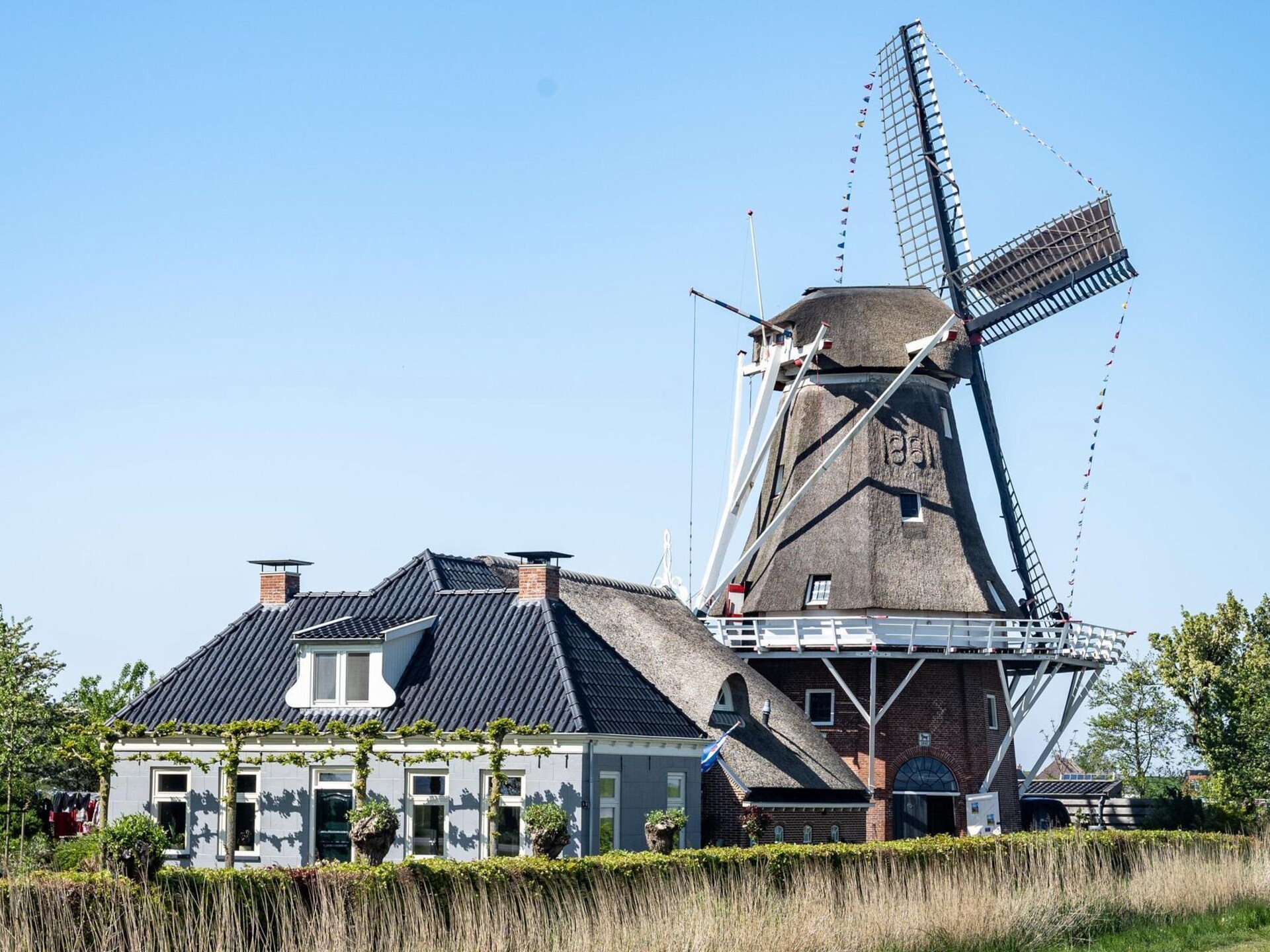 Wad'n Leven: authentiek vakantiehuis aan de Waddenzee in Paesens - foto 35