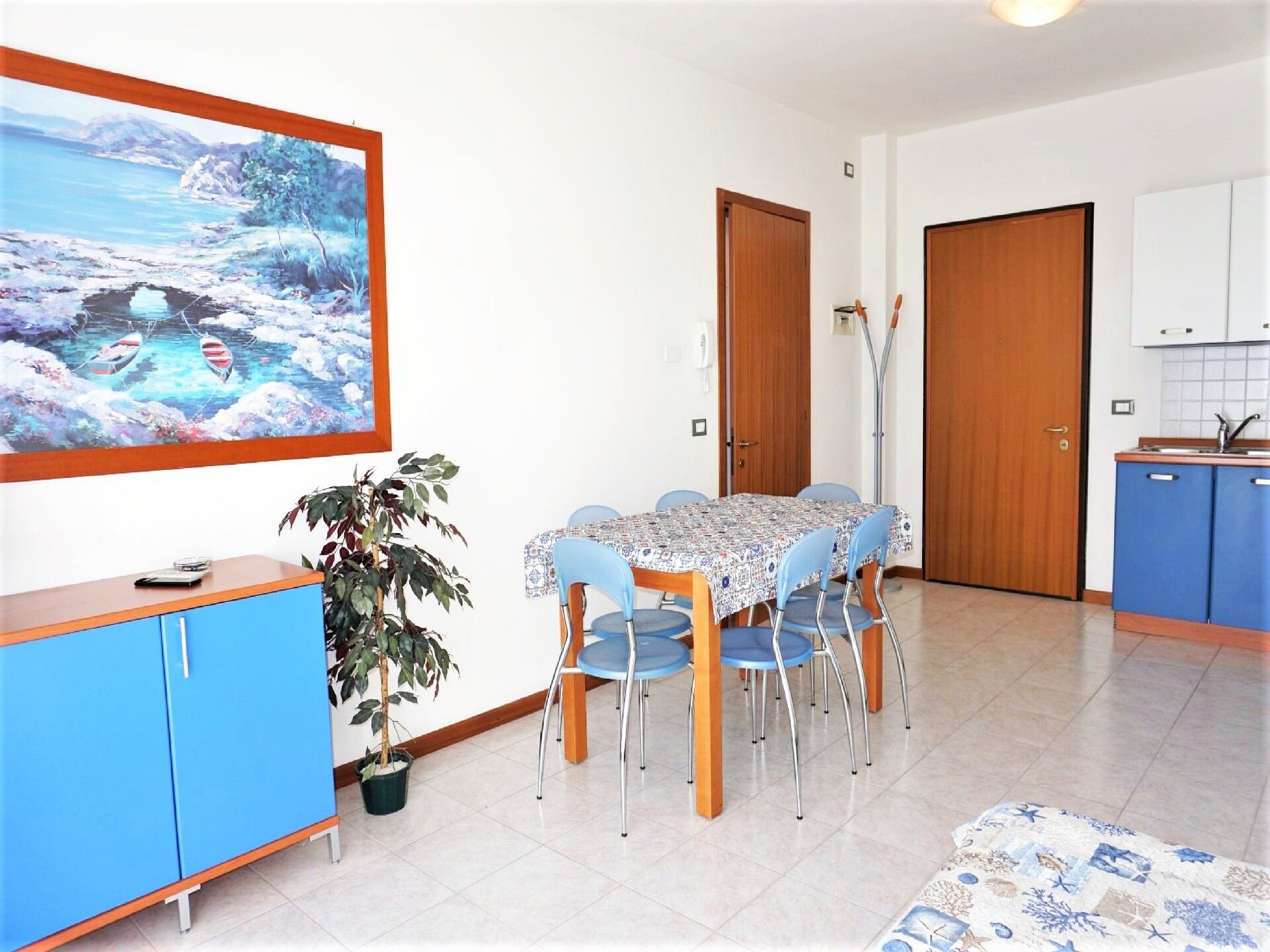 Licht appartement met zwembad op 500m van strand in Porto Santa Margherita - foto 3