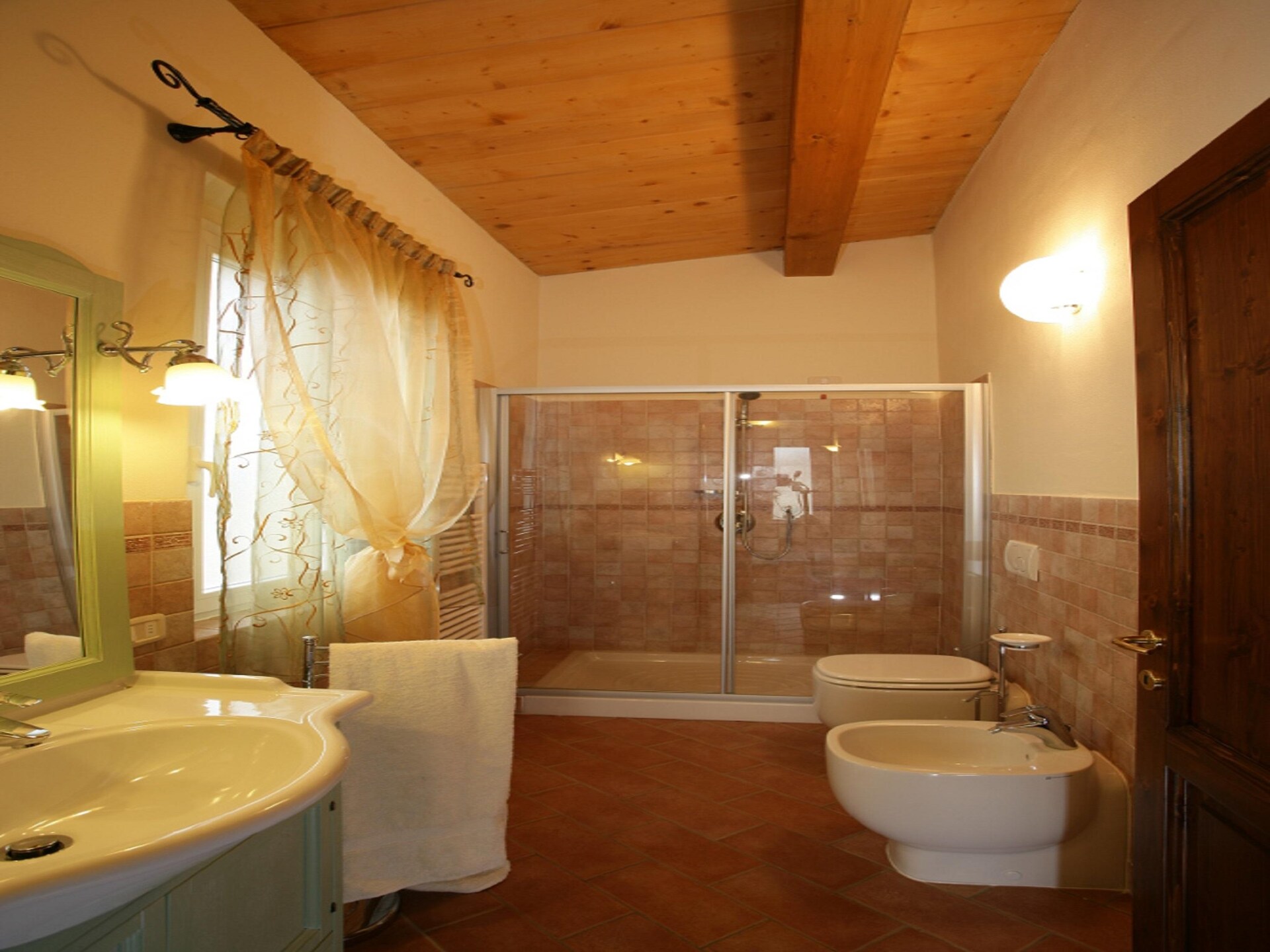 Groots vakantiehuis voor 24 personen met panoramisch zwembad in de Val d'Orcia - foto 26