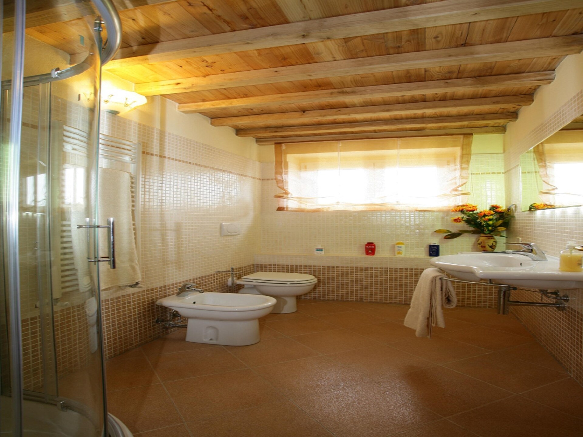 Groots vakantiehuis voor 24 personen met panoramisch zwembad in de Val d'Orcia - foto 28