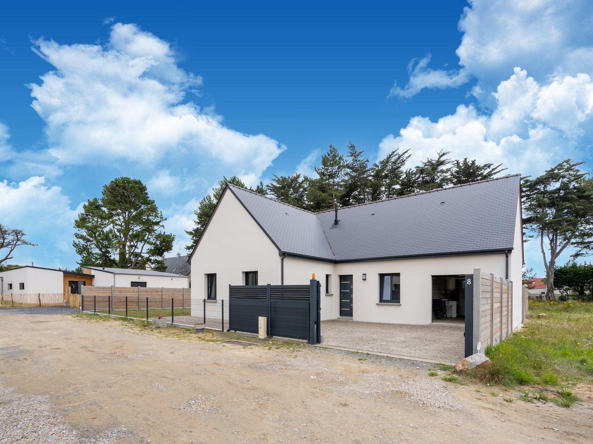 Op 400 m van het strand: modern vakantiehuis in Saint-Germain-sur-Ay - foto 1