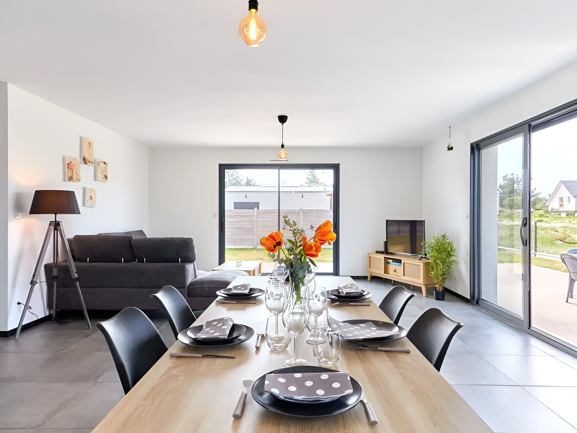Op 400 m van het strand: modern vakantiehuis in Saint-Germain-sur-Ay - foto 9