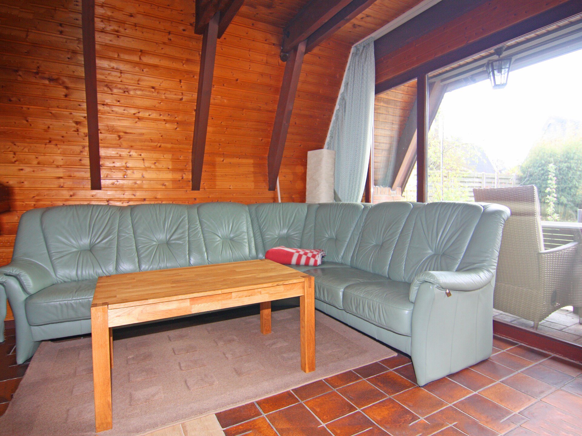 Nurdachhaus Krusendorf: Gezellig vakantiehuis met open haard, 150m van zee - foto 5