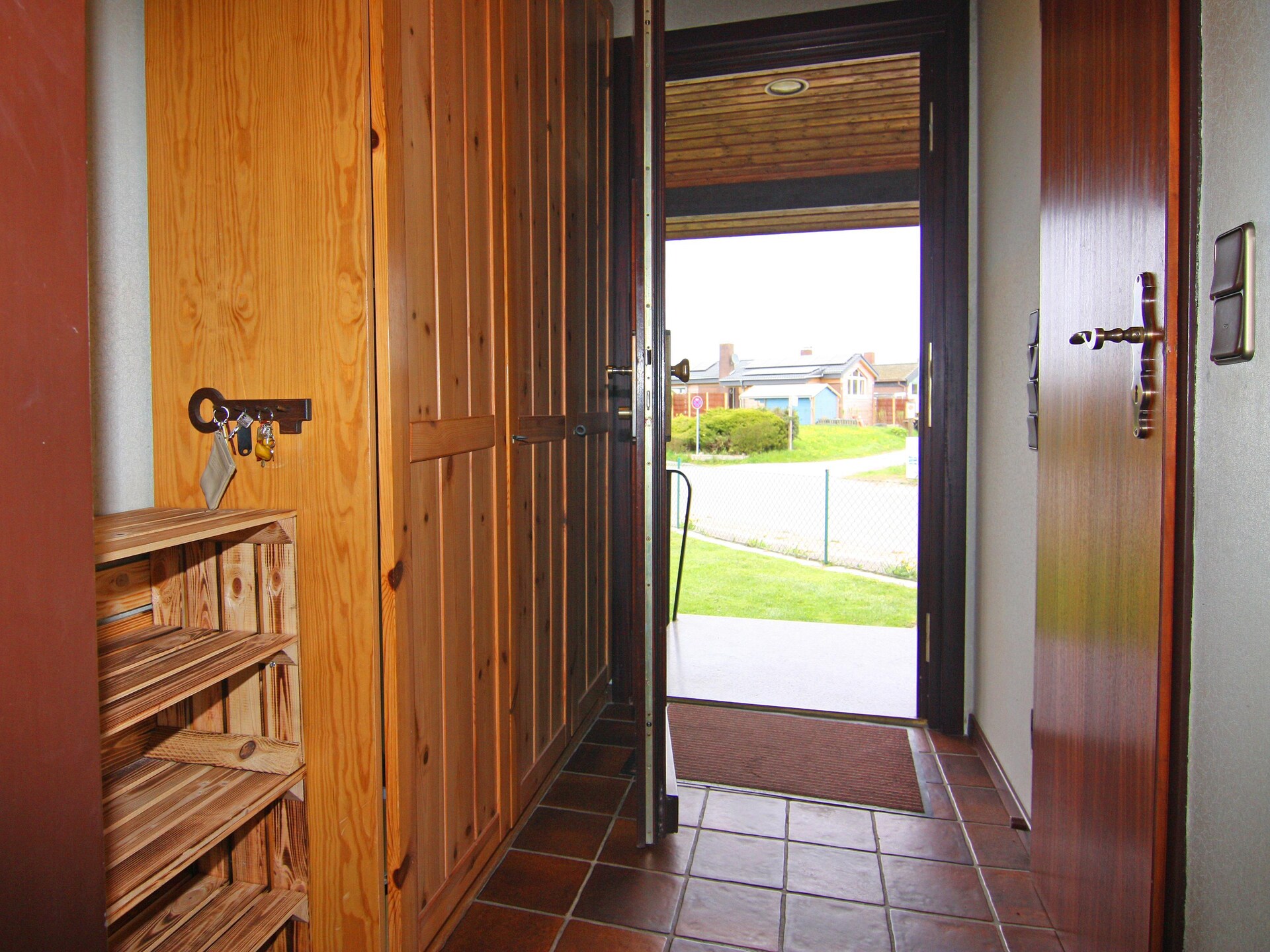 Nurdachhaus Krusendorf: Gezellig vakantiehuis met open haard, 150m van zee - foto 12