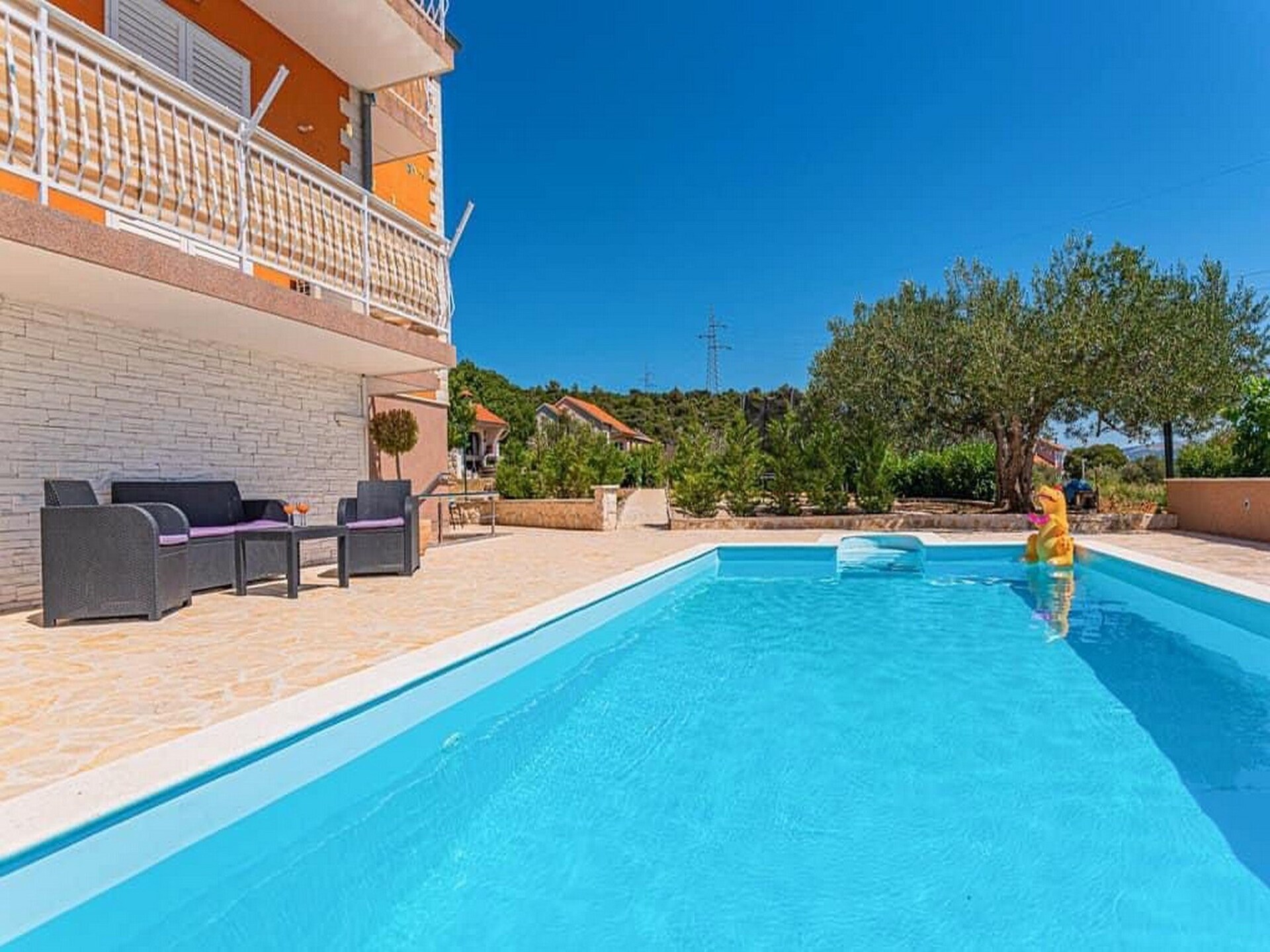 Ruim appartement voor 5 met privézwembad bij Šibenik - foto 28