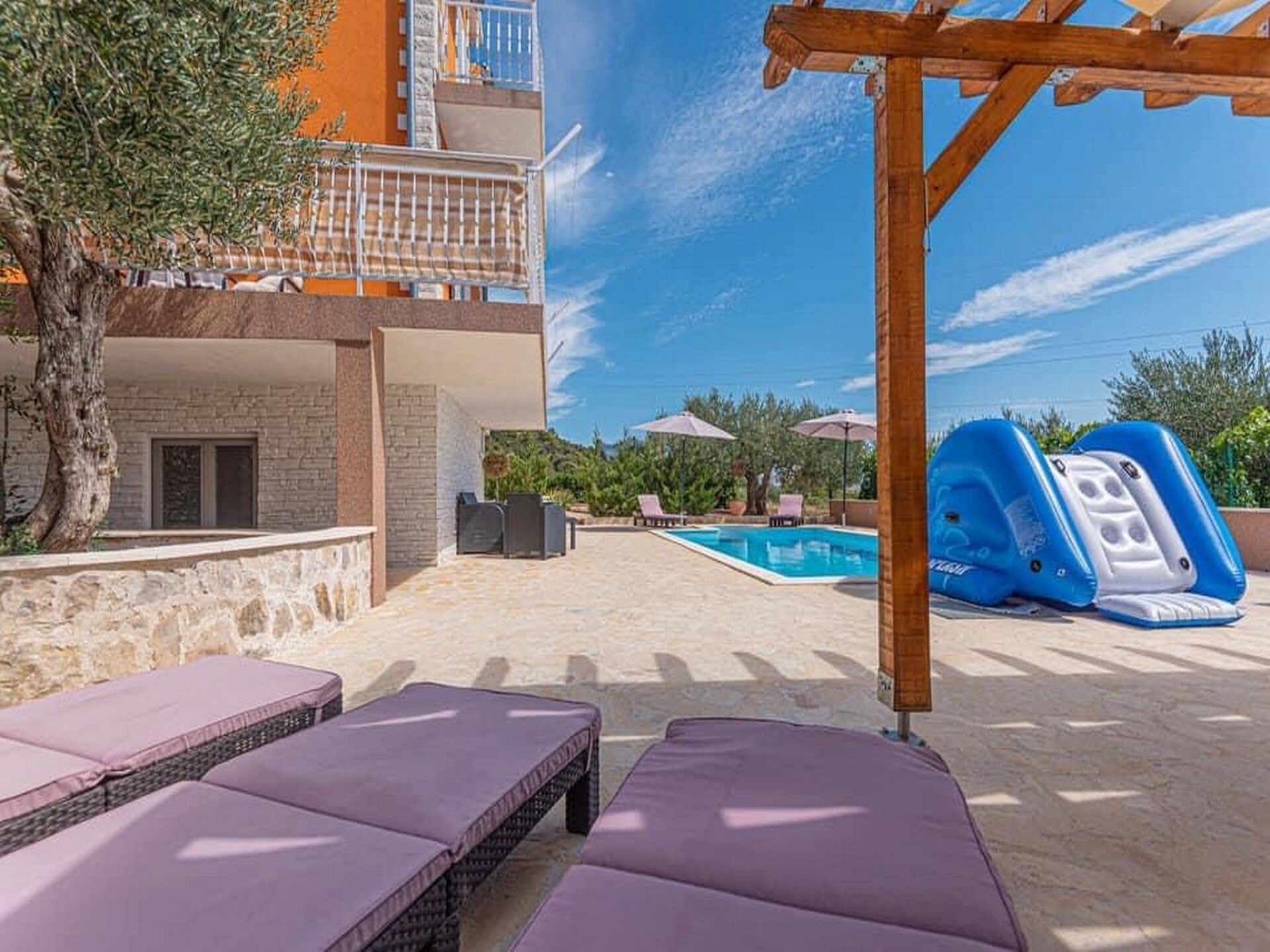 Ruim appartement voor 5 met privézwembad bij Šibenik - foto 18